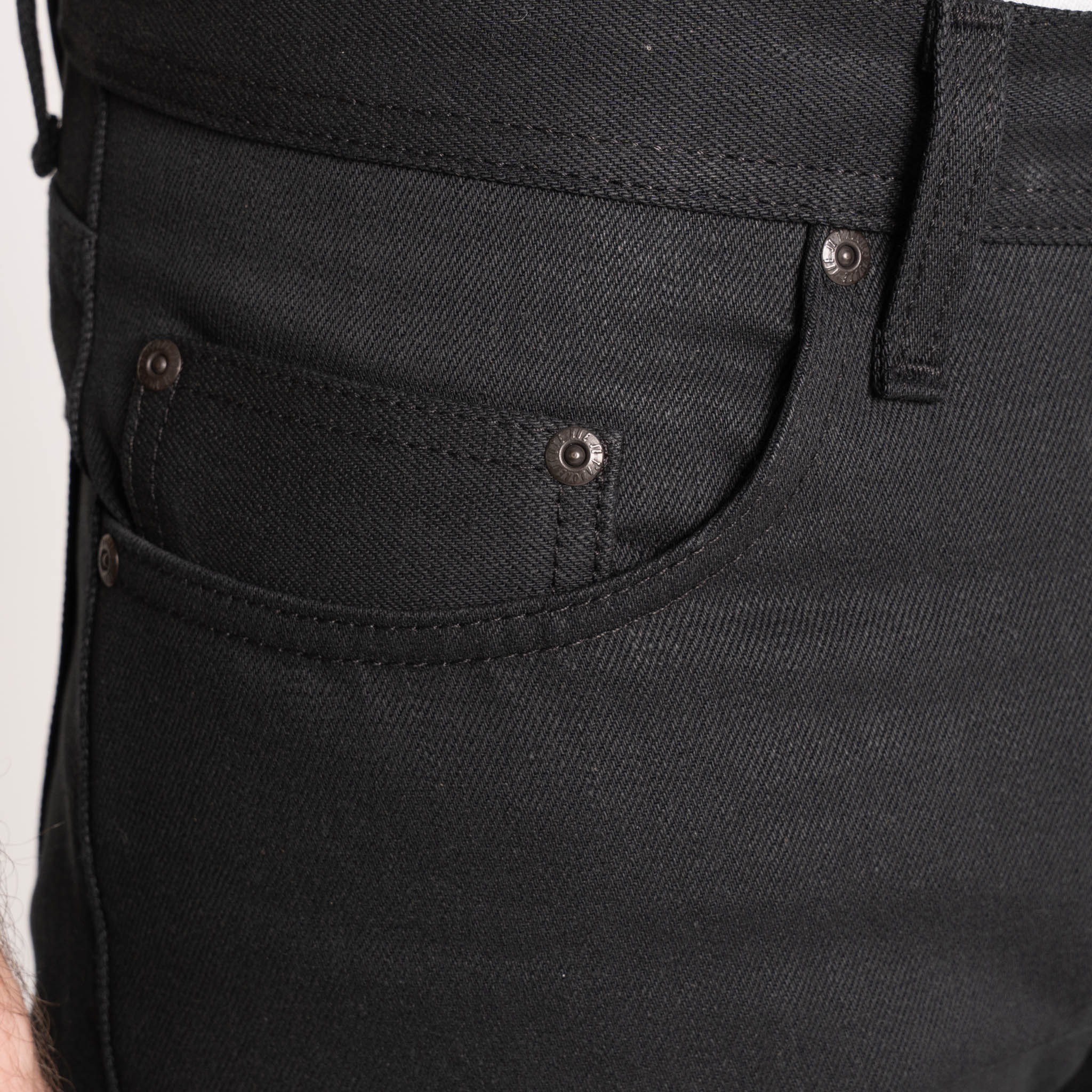 Weird Guy - Forever    Black    Selvedge