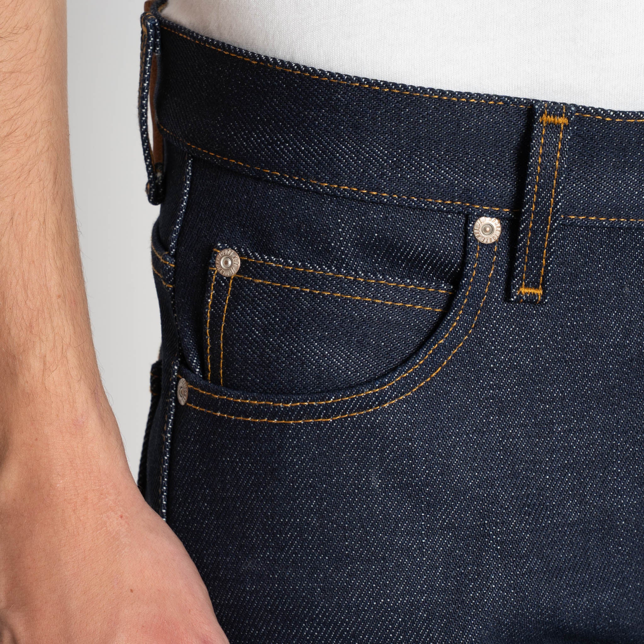 Super Guy - Elephant 14 - Dirty Elephant Selvedge by Naked & Famous Denim