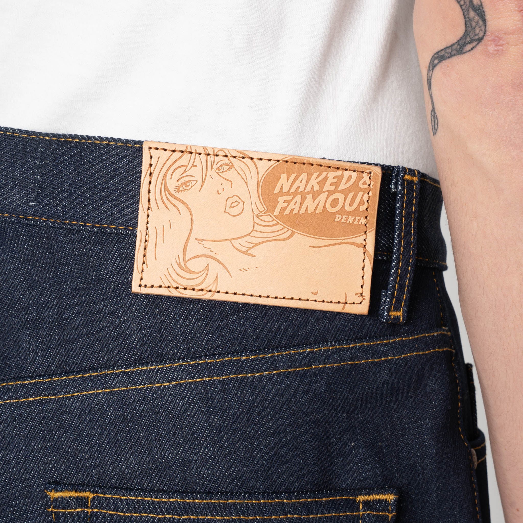Easy Guy - Elephant 14 - Dirty Elephant Selvedge by Naked & Famous Denim