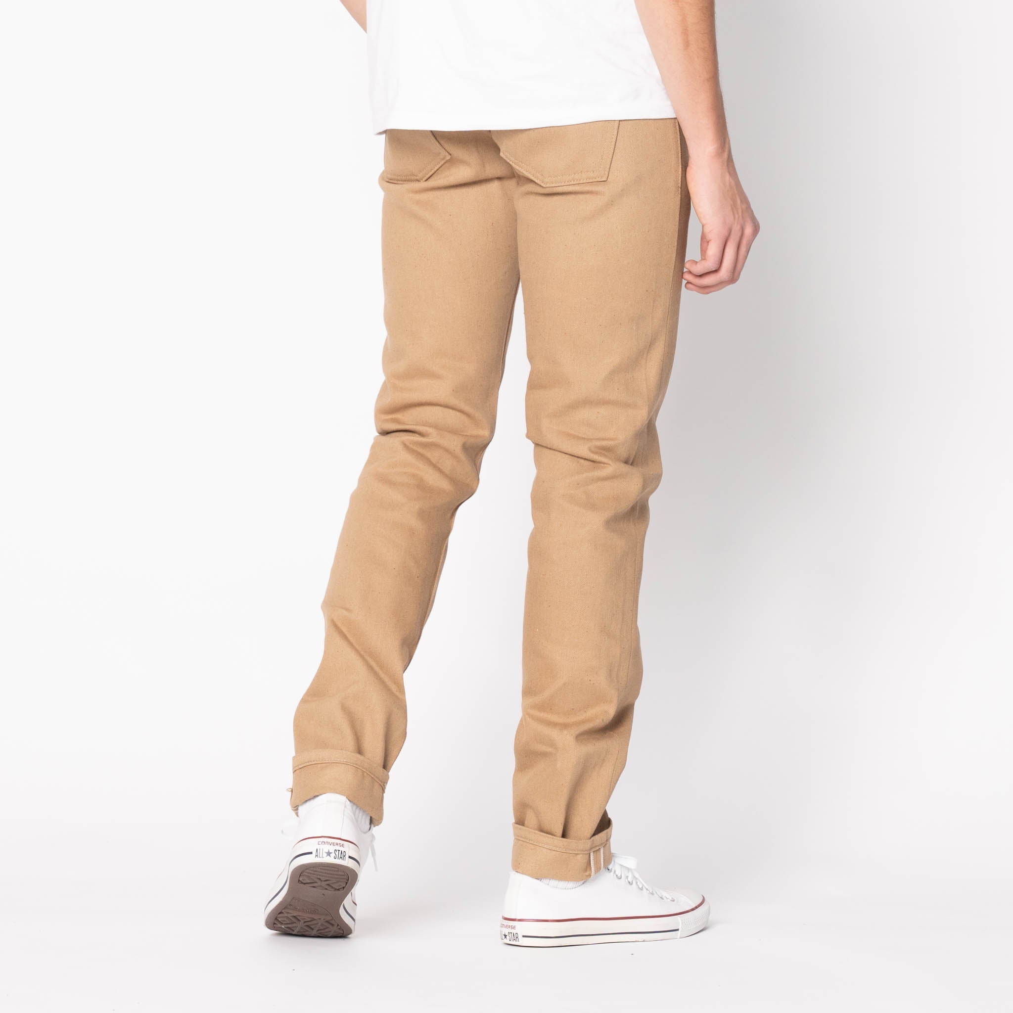 Weird Guy - Brown Fox Selvedge - Brown | Naked & Famous Denim