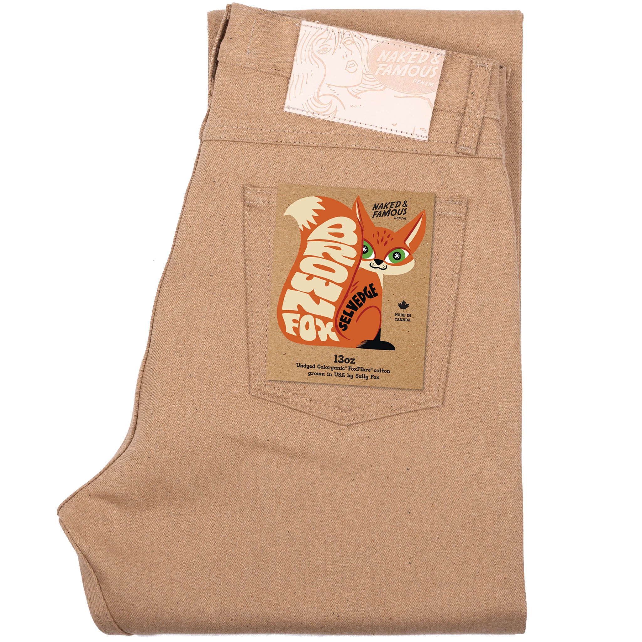 True Guy -  Brown Fox Selvedge - Brown