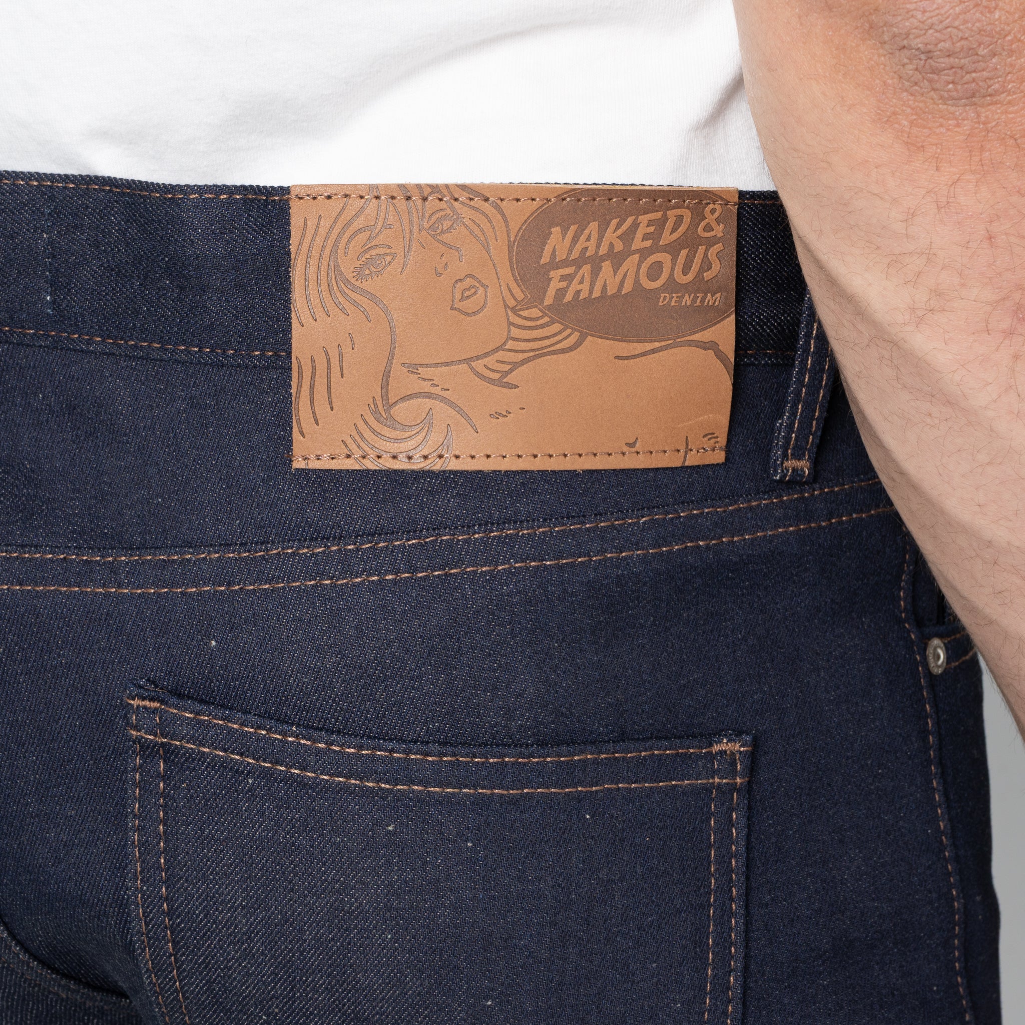 Super Guy - Coffee Dye Selvedge - Indigo
