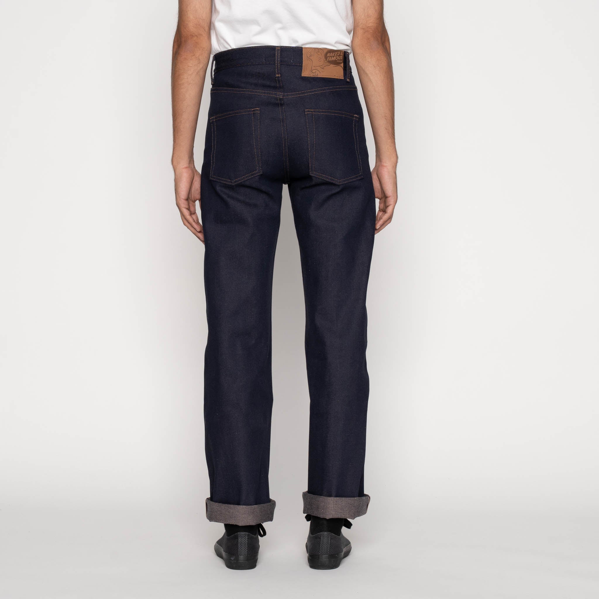 Strong Guy - Coffee Dye Selvedge - Indigo