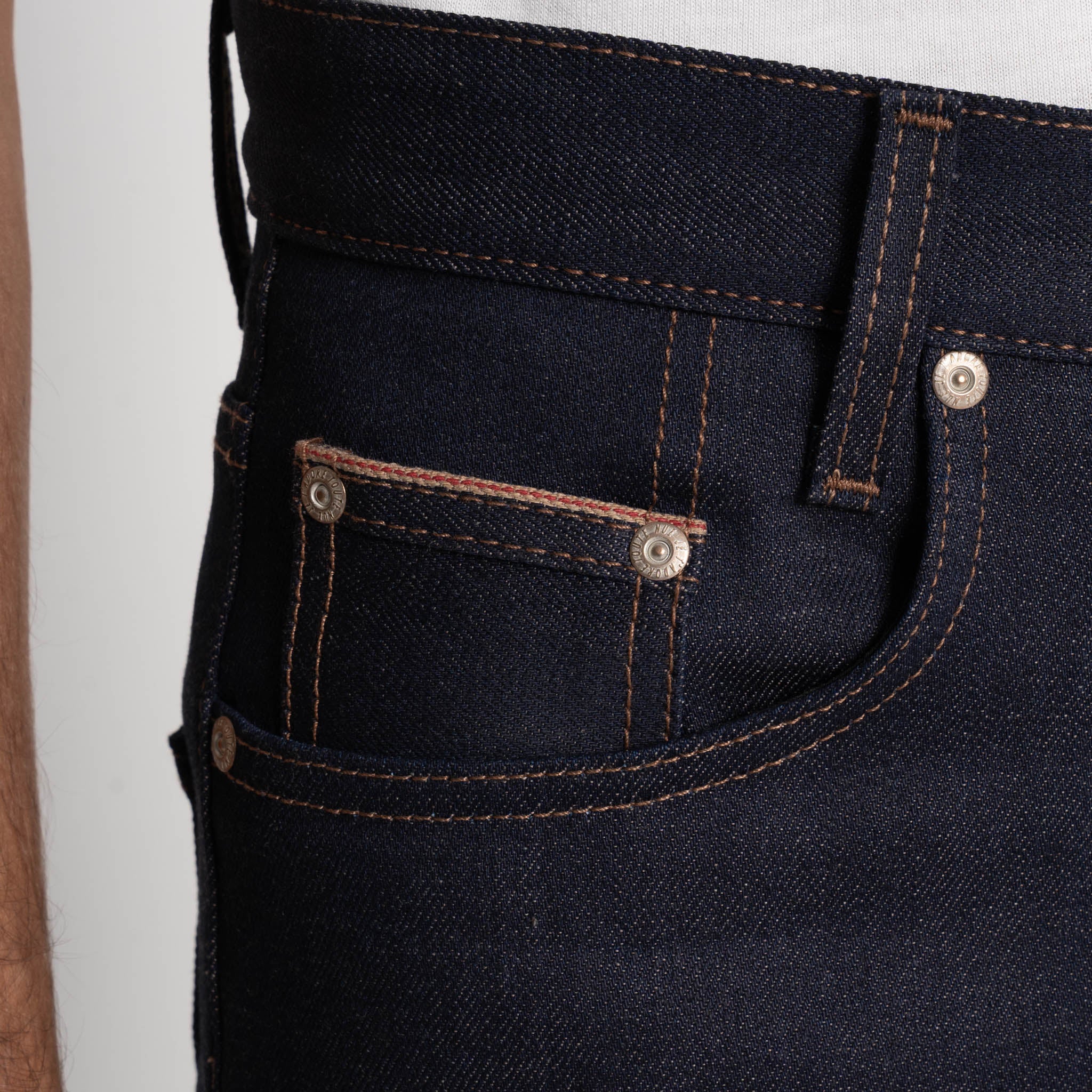 Strong Guy - Coffee Dye Selvedge - Indigo
