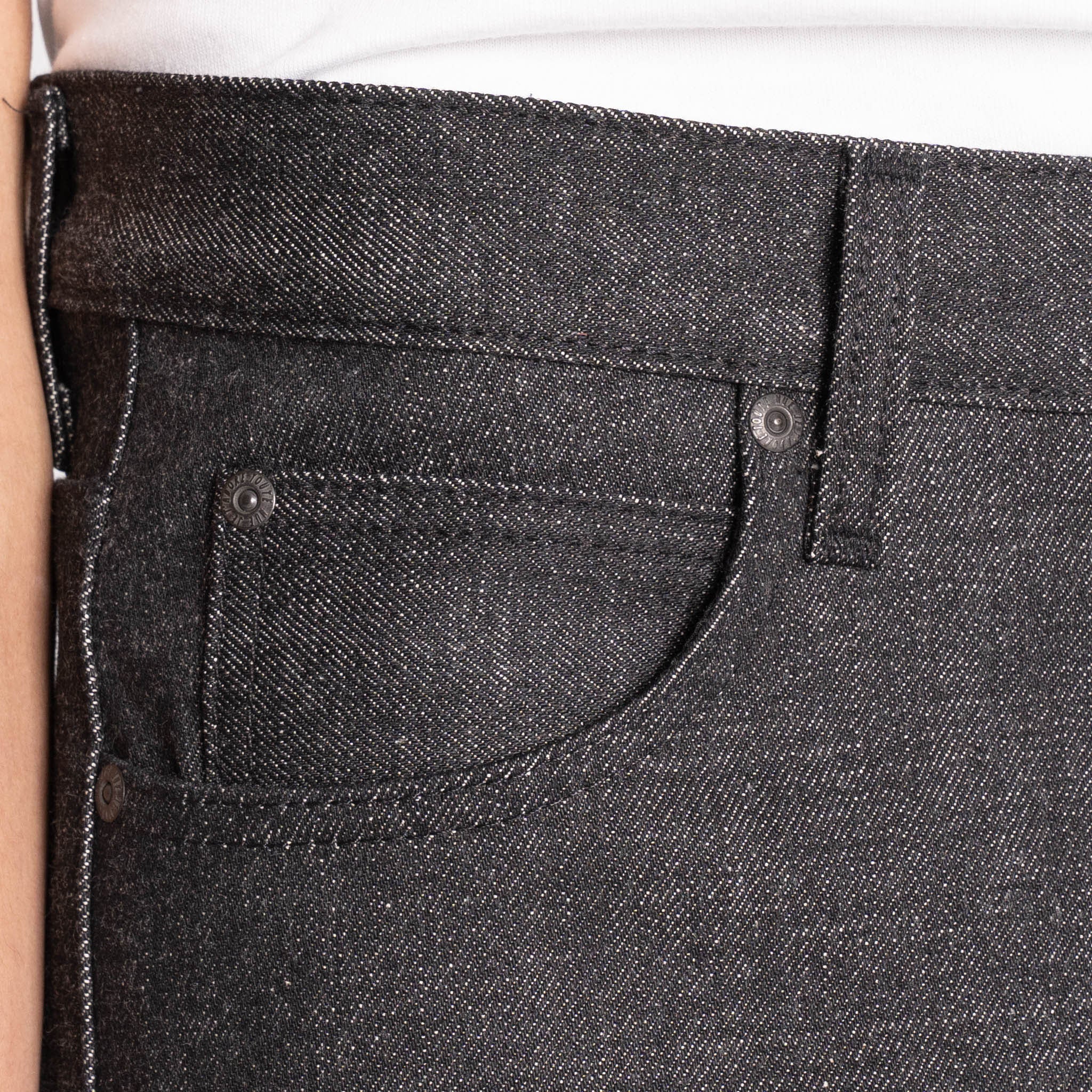 Super Guy - Yatagarasu Selvedge - Black