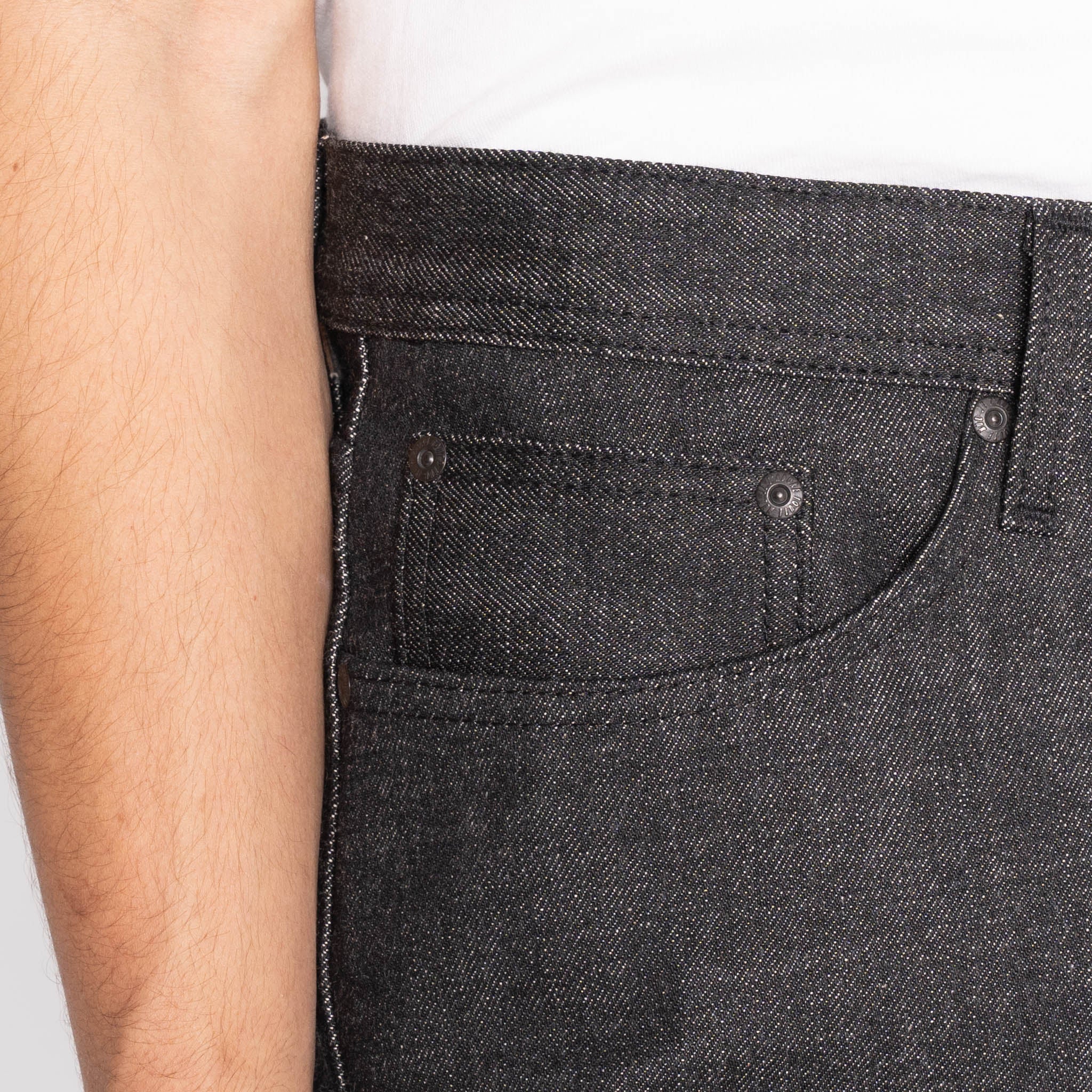 Weird Guy - Yatagarasu Selvedge - Black