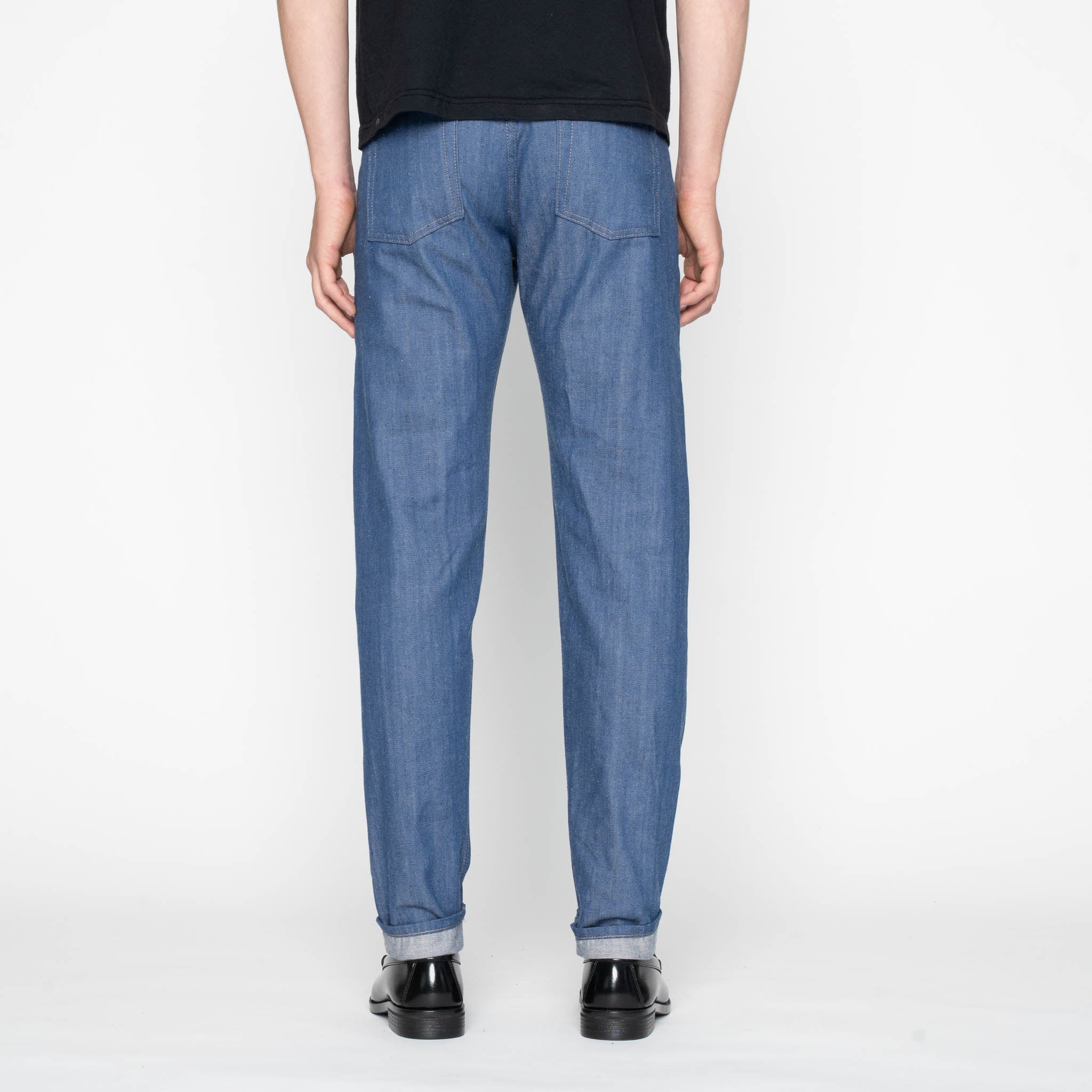 Easy Guy - The Cat’s Pajamas Selvedge - Blue by Naked & Famous Denim