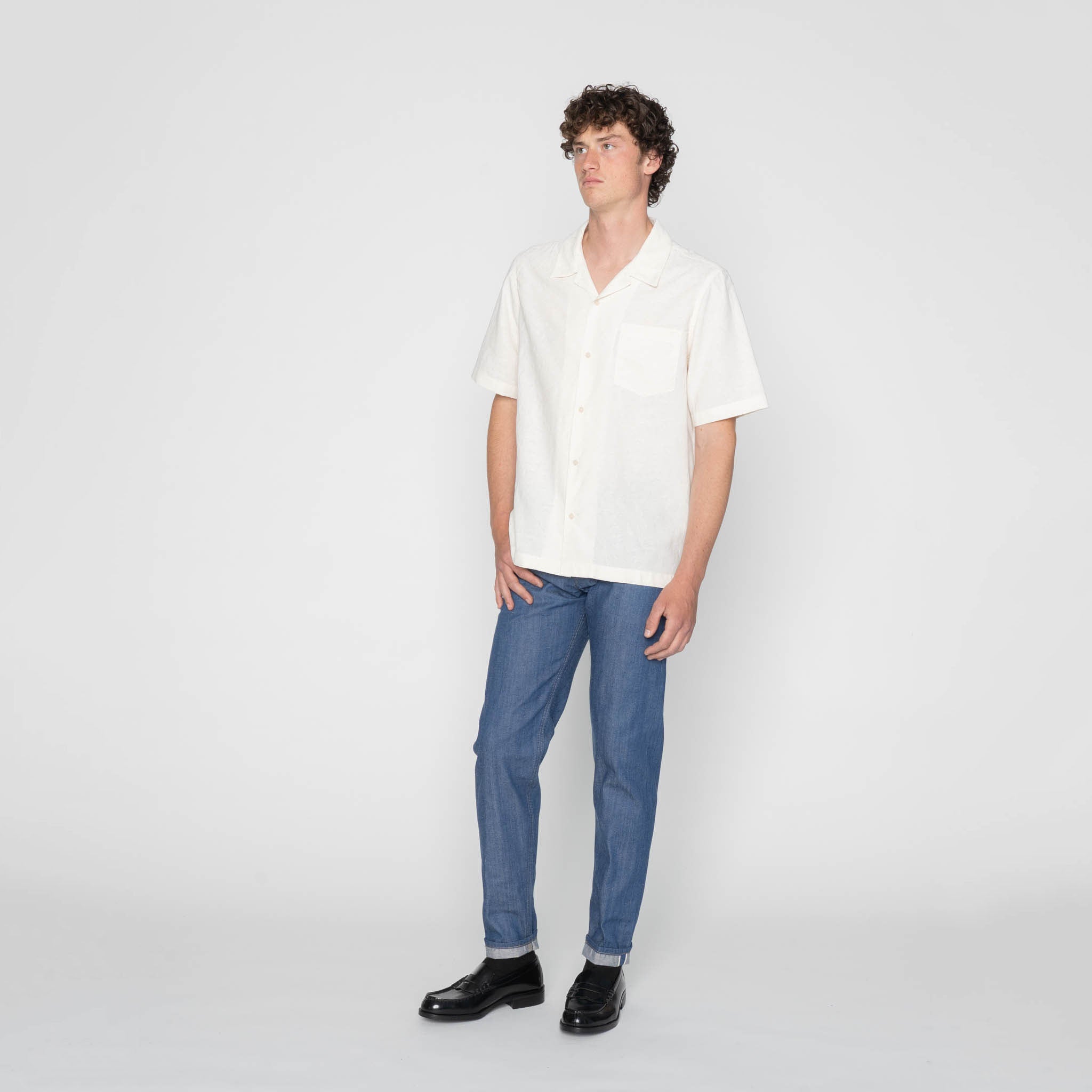 Easy Guy - The Cat’s Pajamas Selvedge - Blue by Naked & Famous Denim