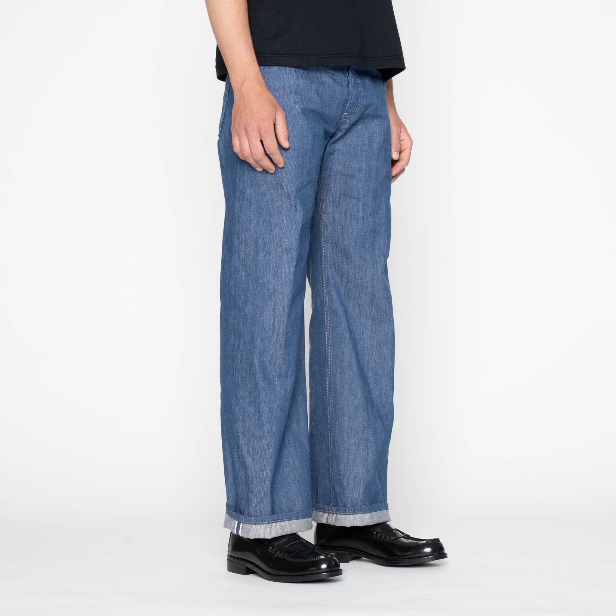 Strong Guy - The Cat’s Pajamas Selvedge - Blue by Naked & Famous Denim