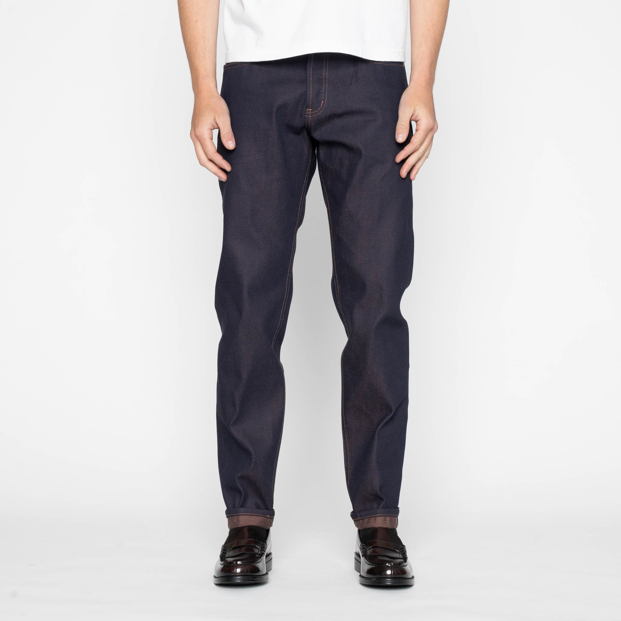 Easy Guy - Deep Indigo Selvedge | Naked & Famous Denim Easy Guy - Deep Indigo Selvedge | Naked & Famous Denim