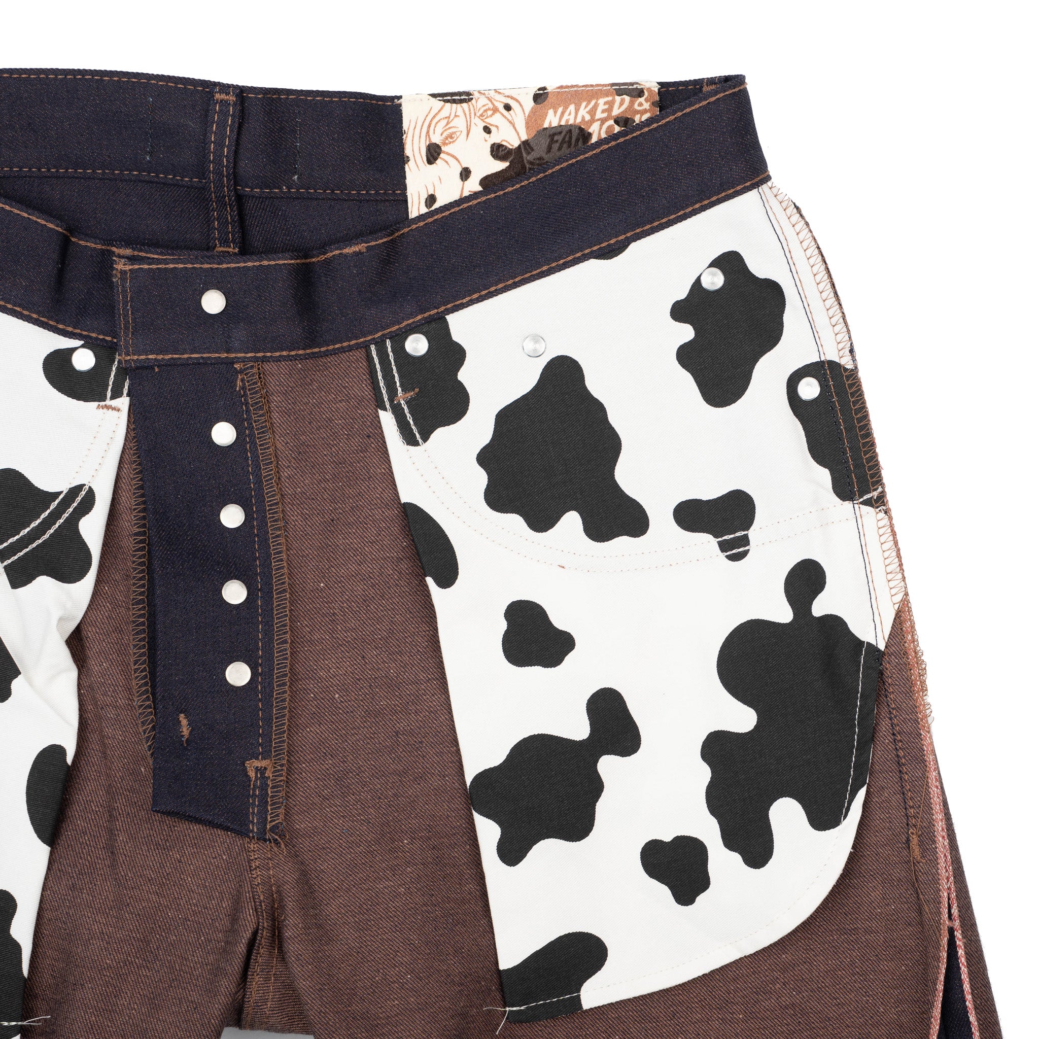 MILKBOY studs check slacks 00s 裏原系 True Guy - Chocolate Milk Selvedge