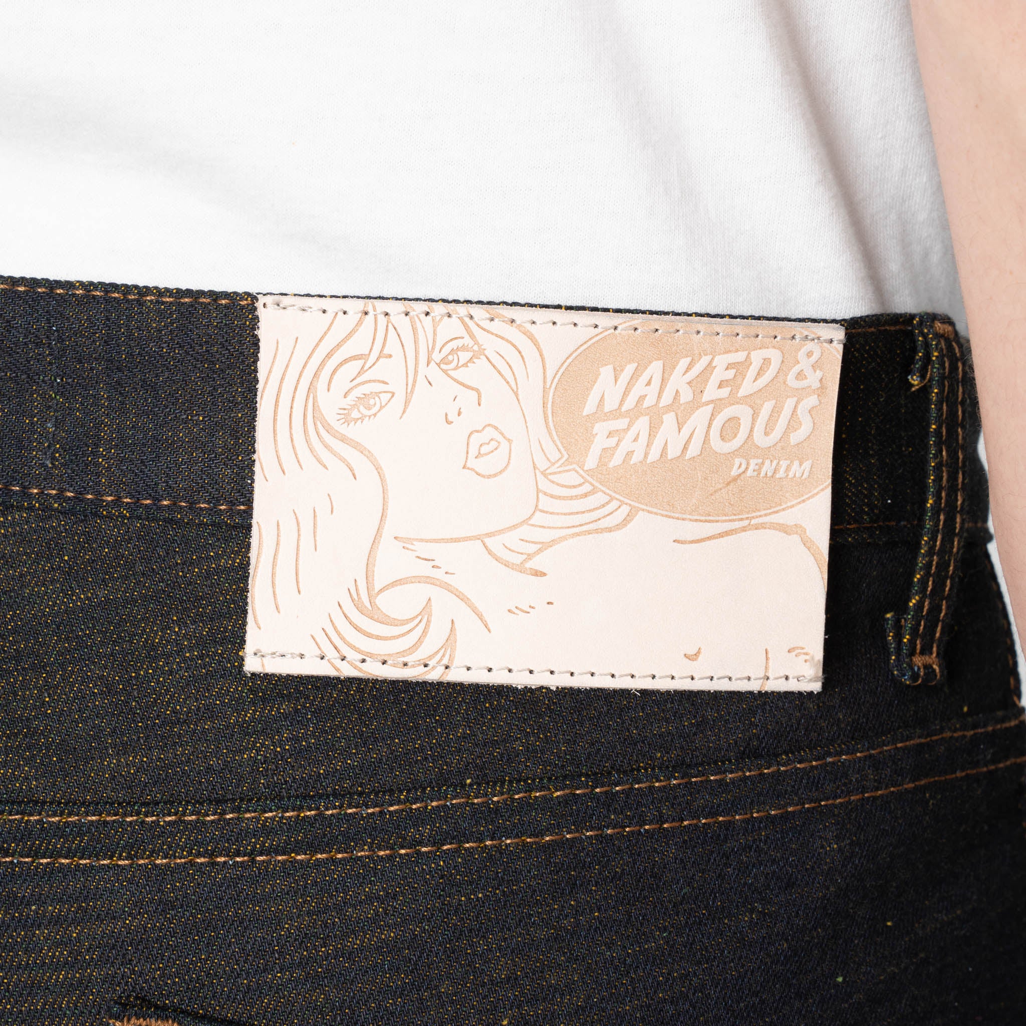 Super Guy - Citrus Kasuri Selvedge