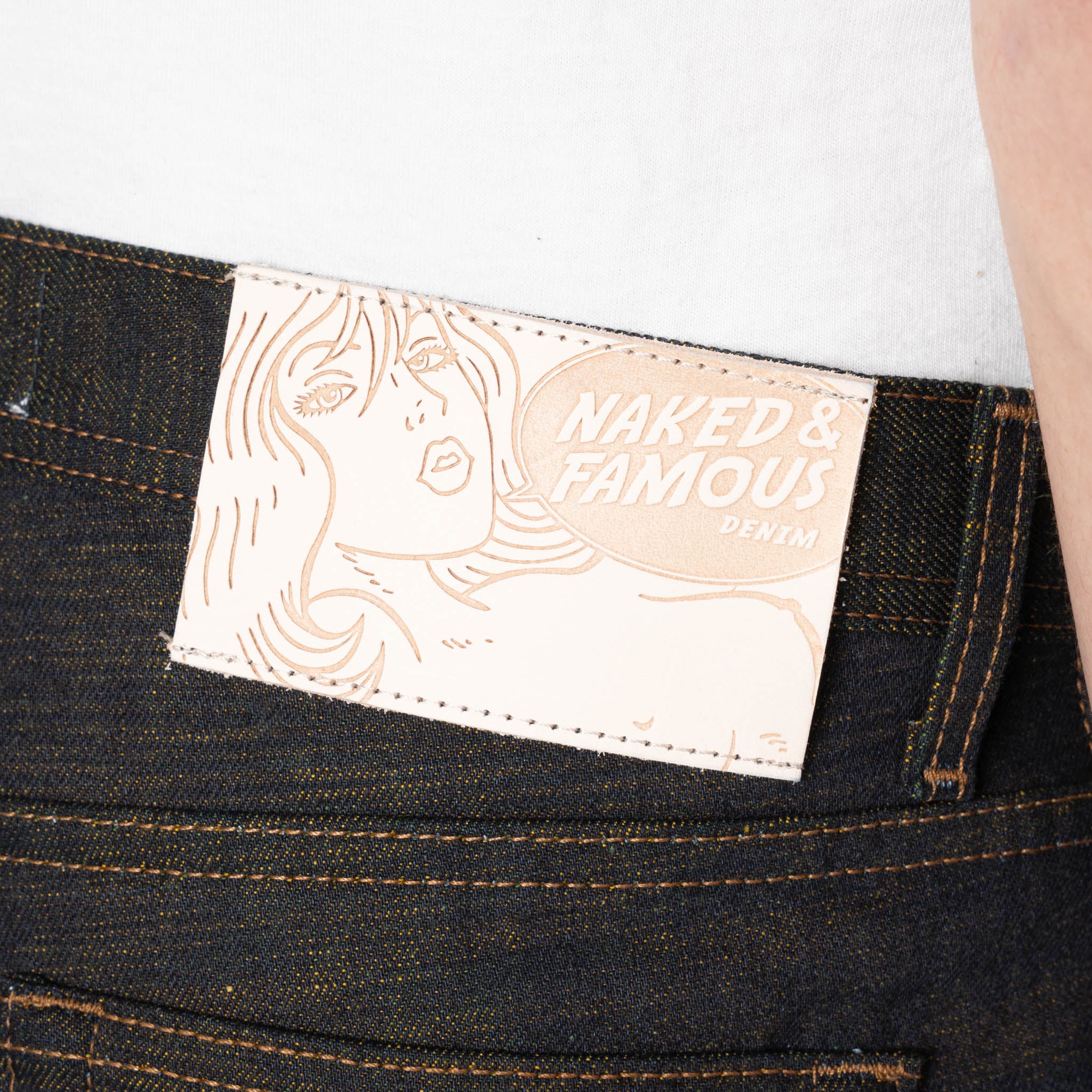 Weird Guy - Citrus Kasuri Selvedge by Naked & Famous Denim