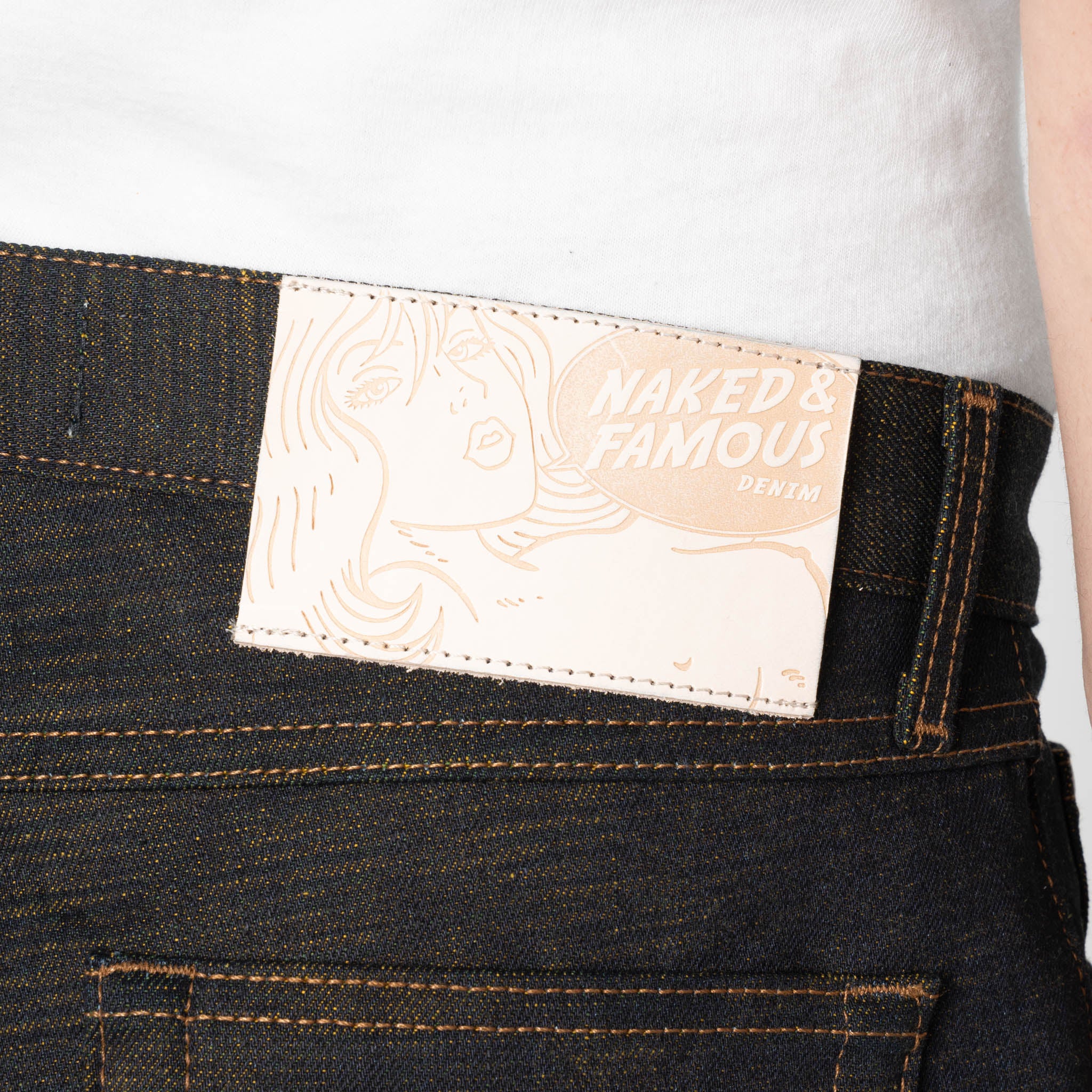 True Guy - Citrus Kasuri Selvedge