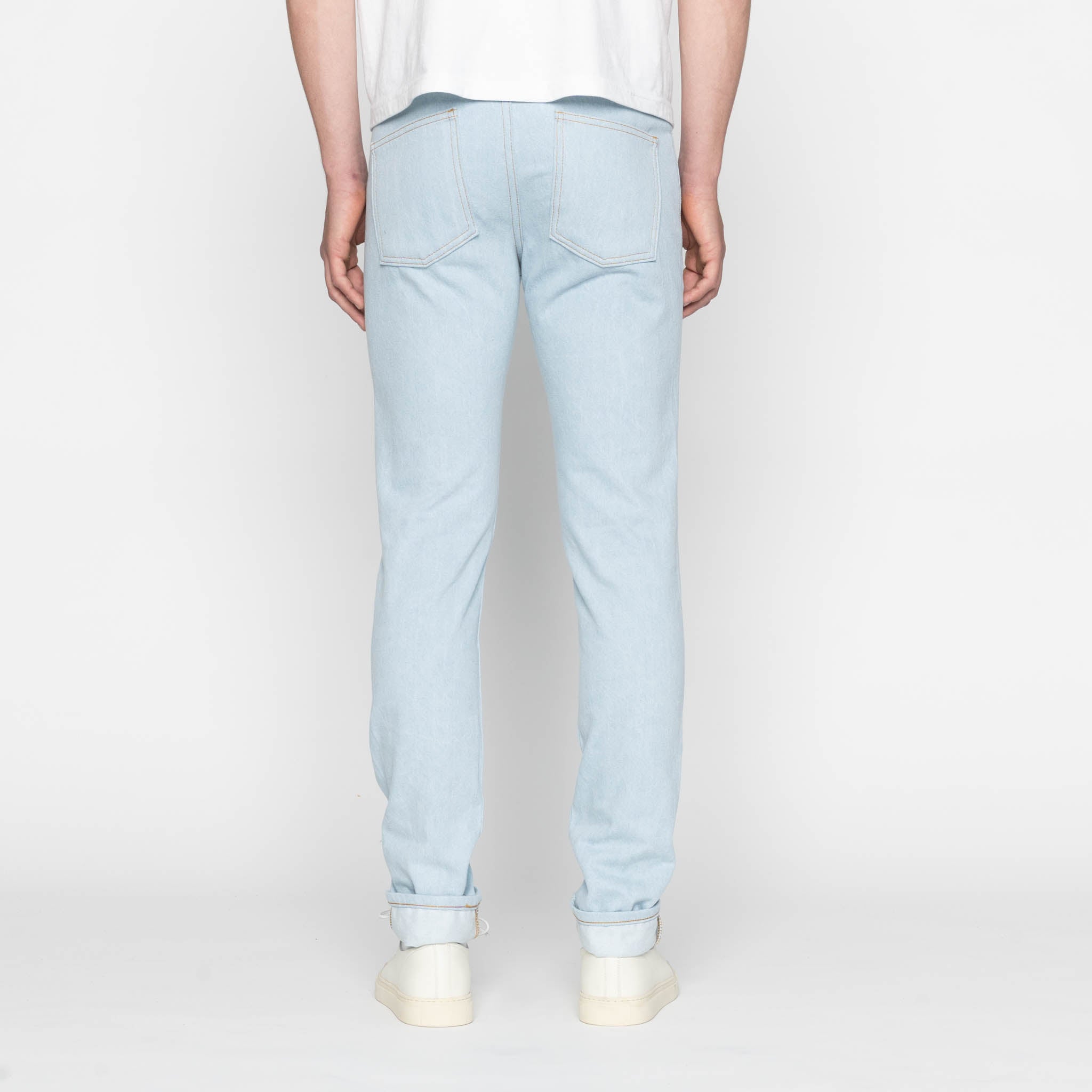 Super Guy - Secret Agent - Bleach Blue by Naked & Famous Denim