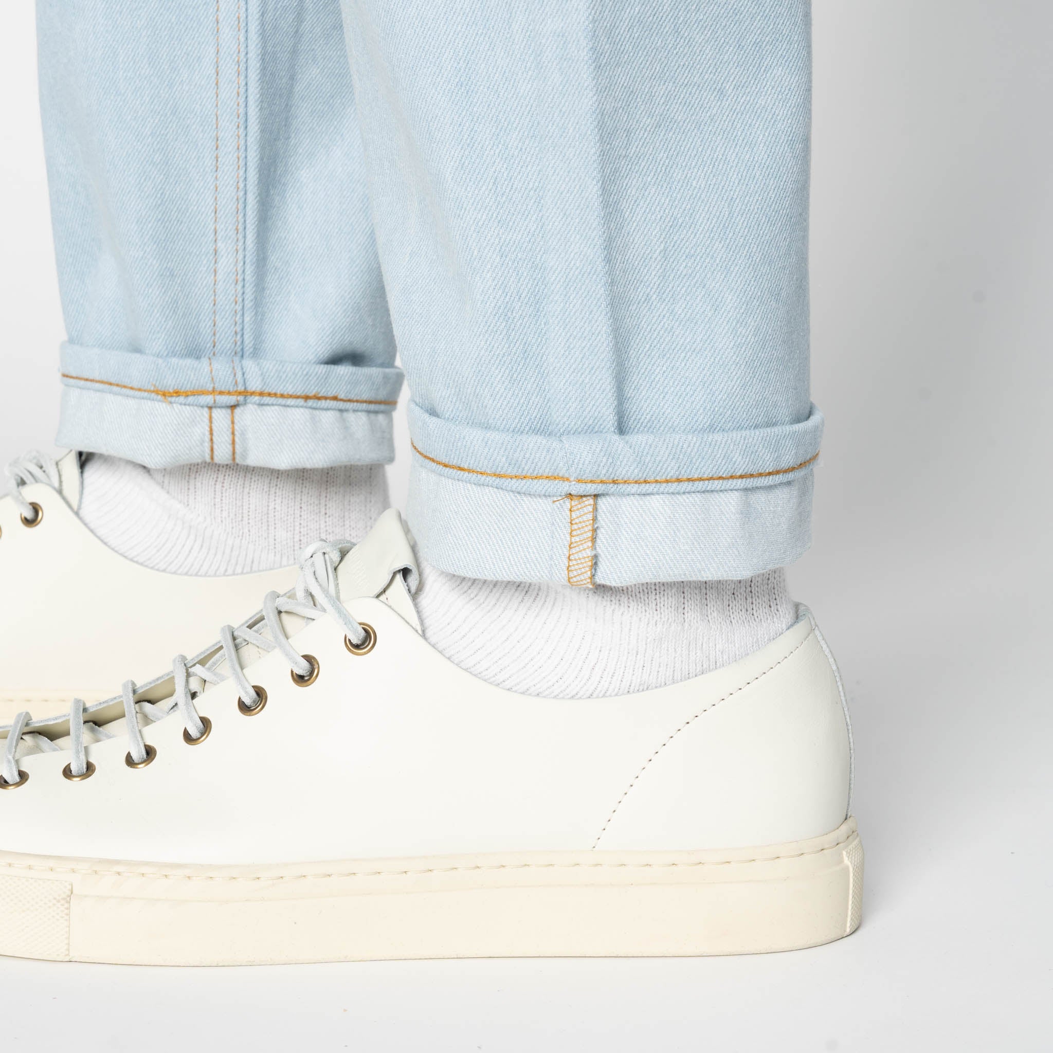 Easy Guy - Secret Agent - Bleach Blue by Naked & Famous Denim