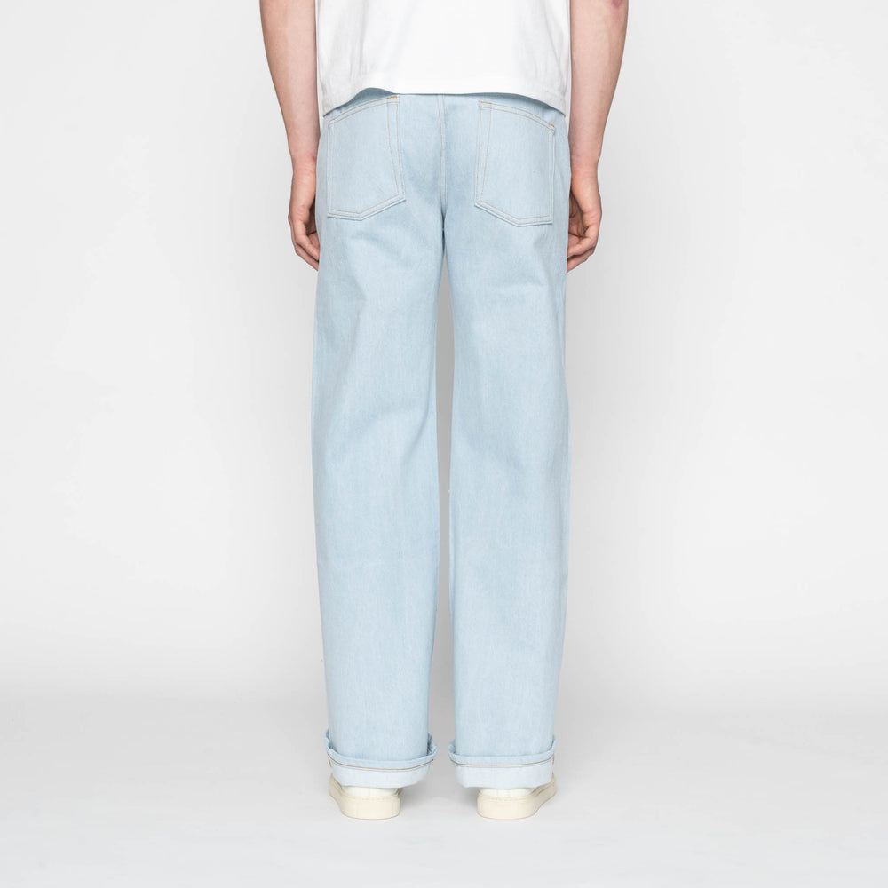 Strong Guy - Secret Agent Denim - Bleach Blue by Naked & Famous Denim