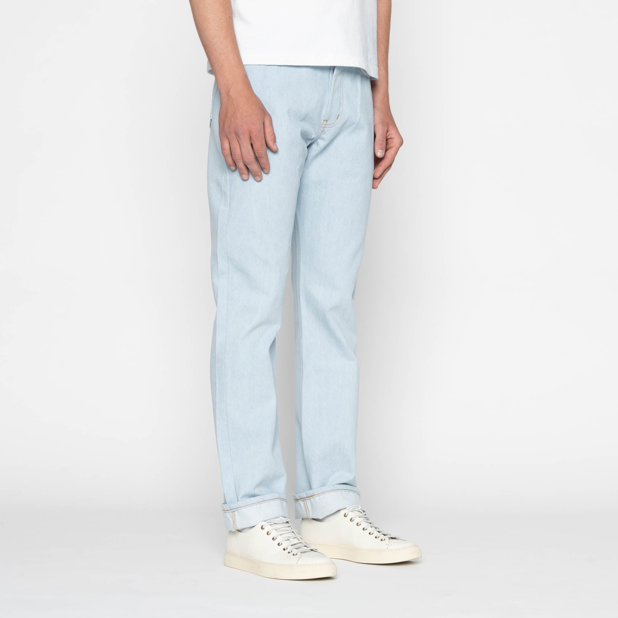 True Guy - Secret Agent - Bleach Blue by Naked & Famous Denim