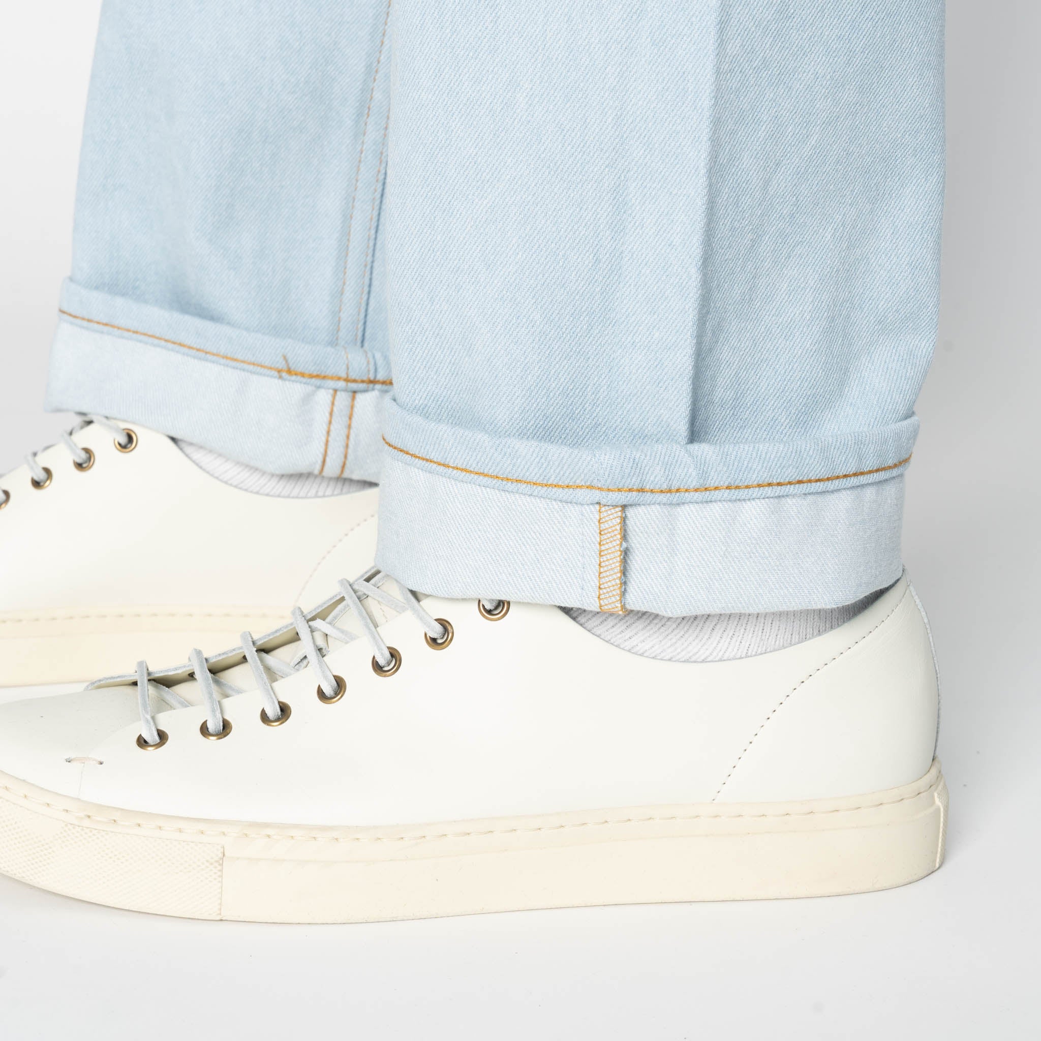 True Guy - Secret Agent - Bleach Blue by Naked & Famous Denim