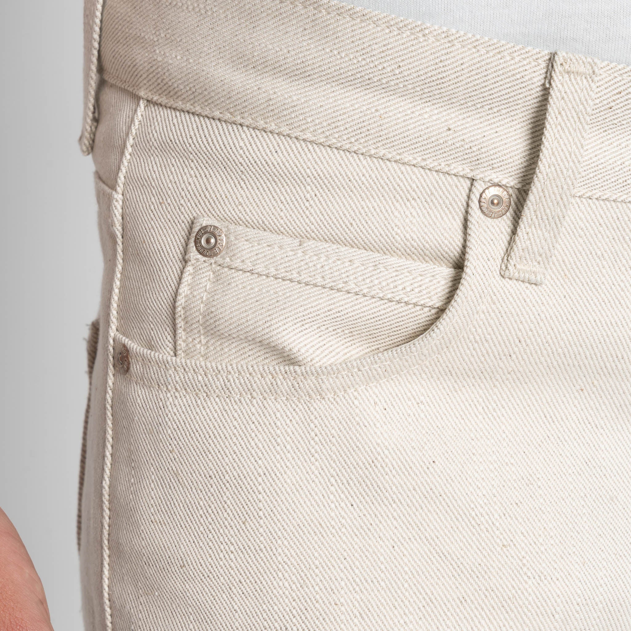 Super Guy - Tabi Selvedge - Off White by Naked & Famous Denim