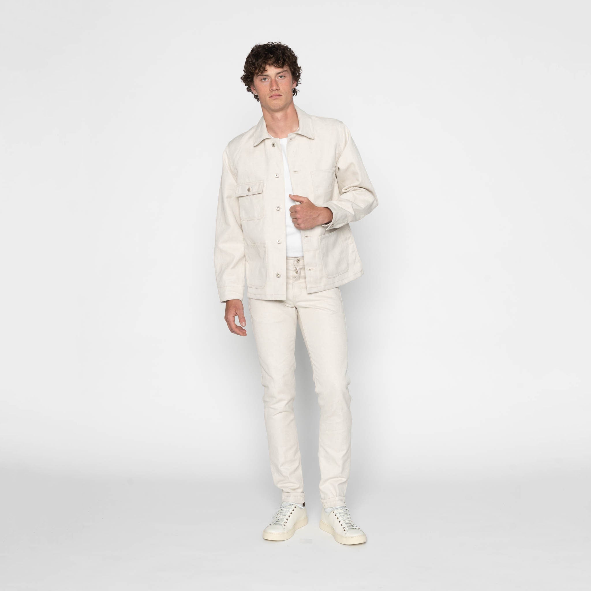 Super Guy - Tabi Selvedge - Off White by Naked & Famous Denim