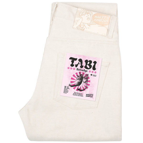 Easy Guy - Tabi Selvedge - Off White by Naked & Famous Denim