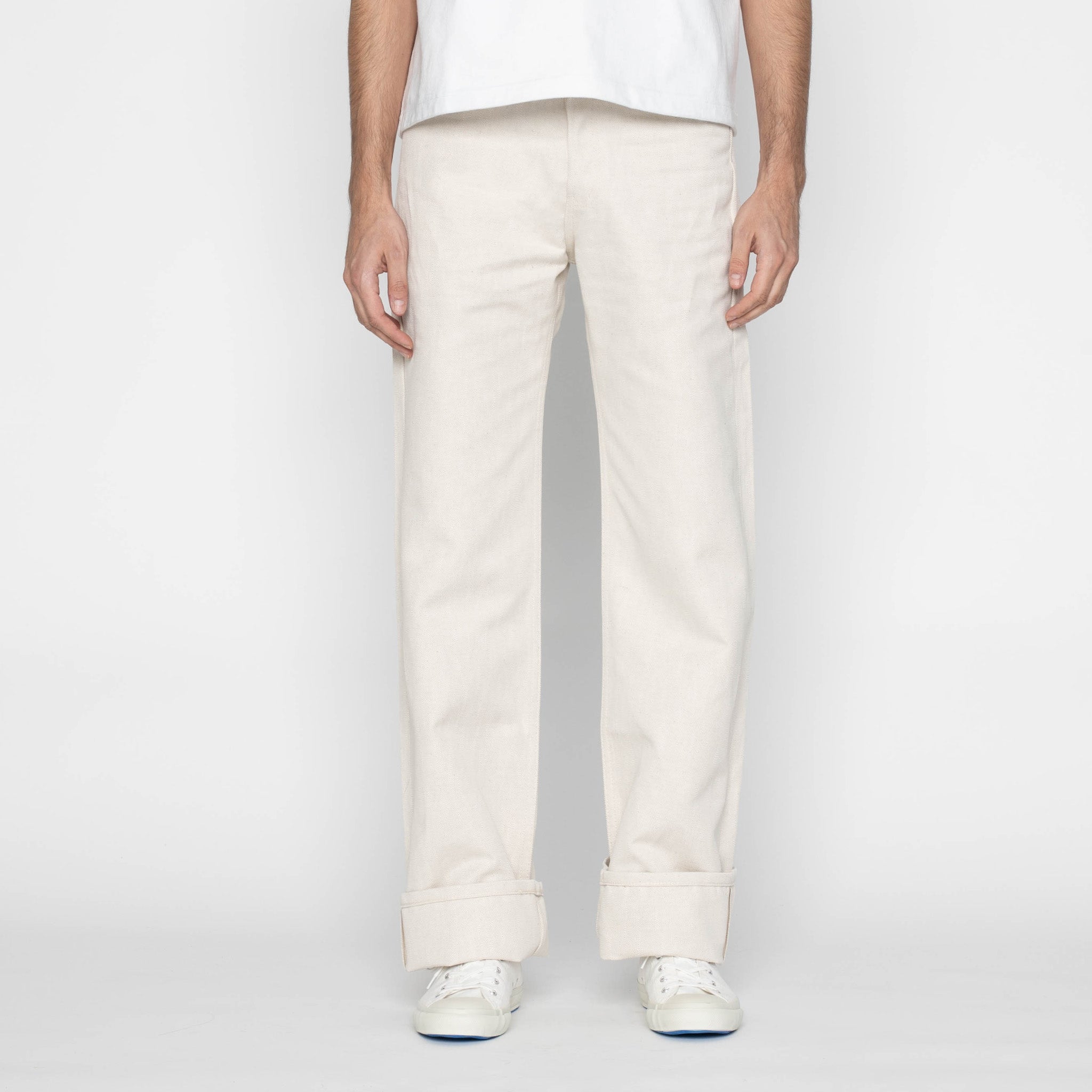 Strong Guy - Tabi Selvedge - Off White