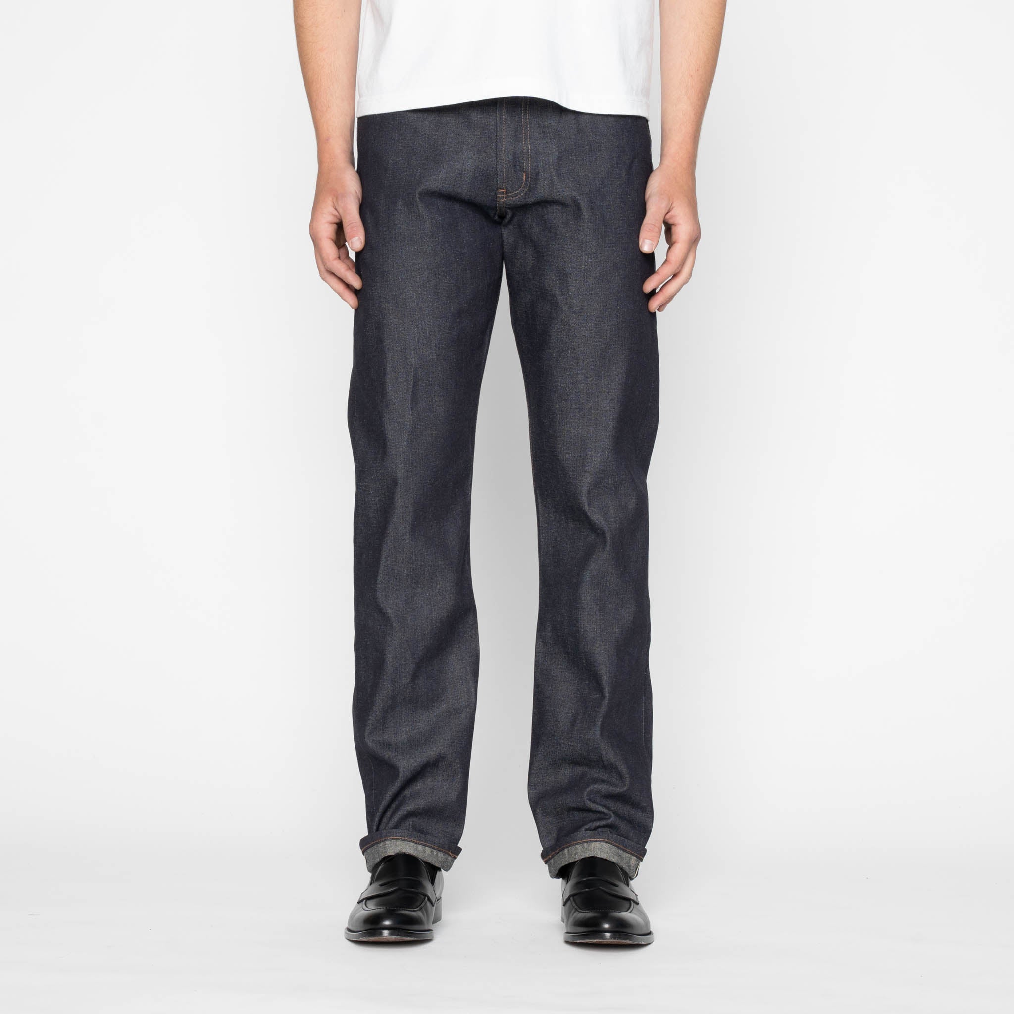 True Guy Jeans: Straight Leg, Regular Rise Denim