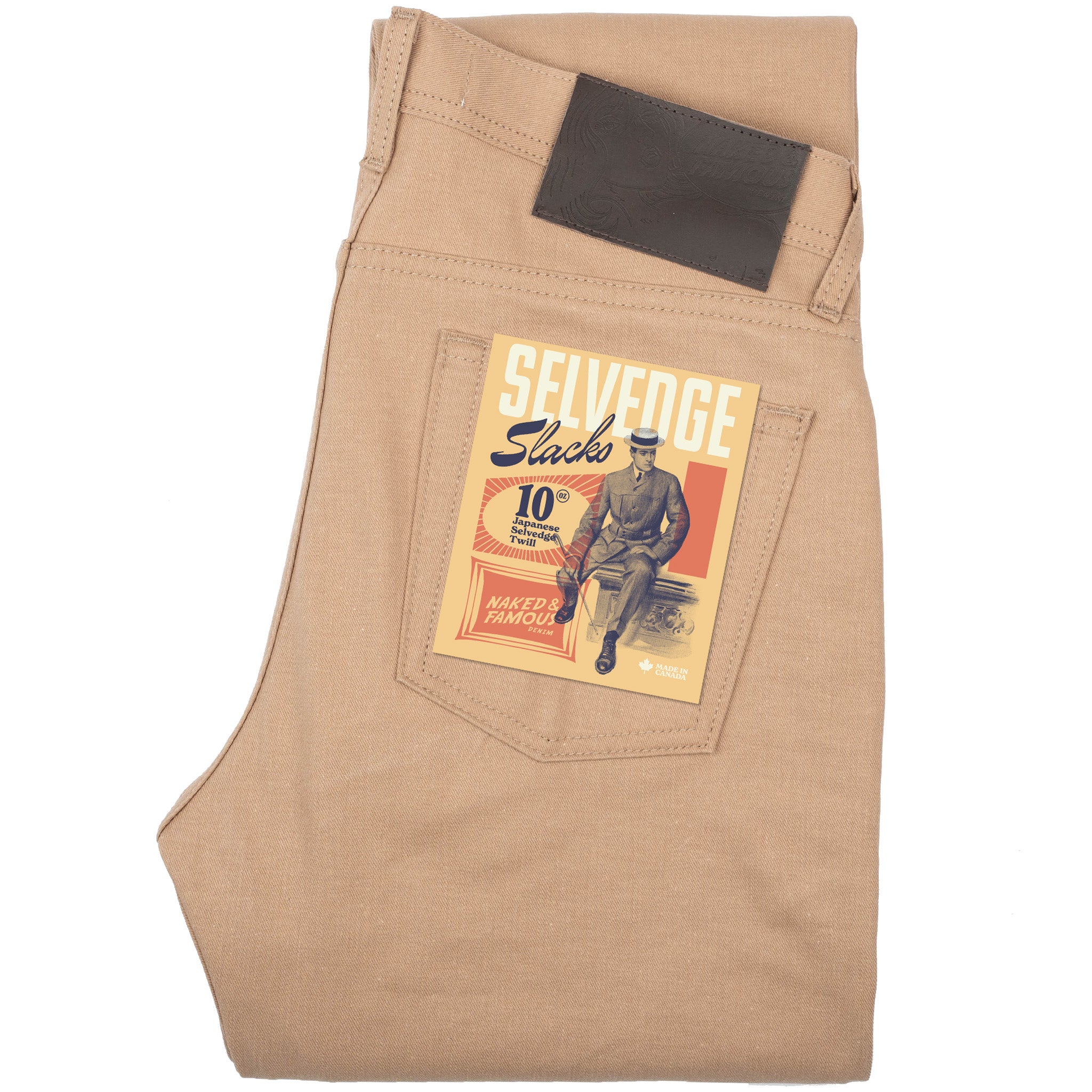 Weird Guy - Fat Fox Selvedge - Brown