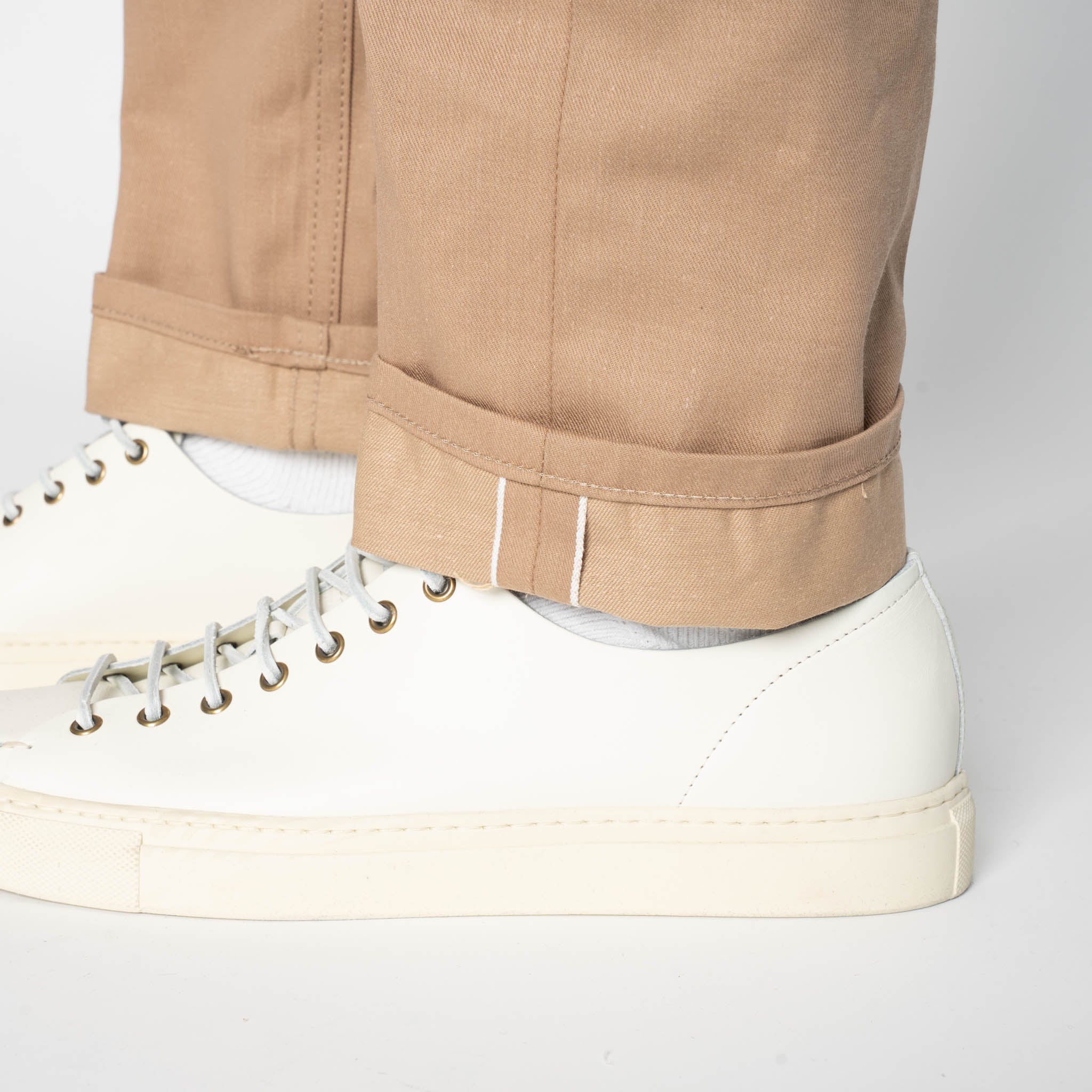 Weird Guy - Selvedge Slacks Beige