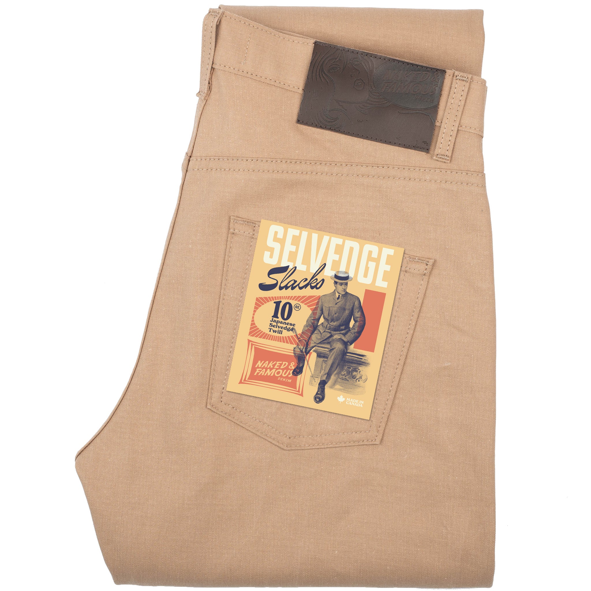 Easy Guy - Fat Fox Selvedge - Brown