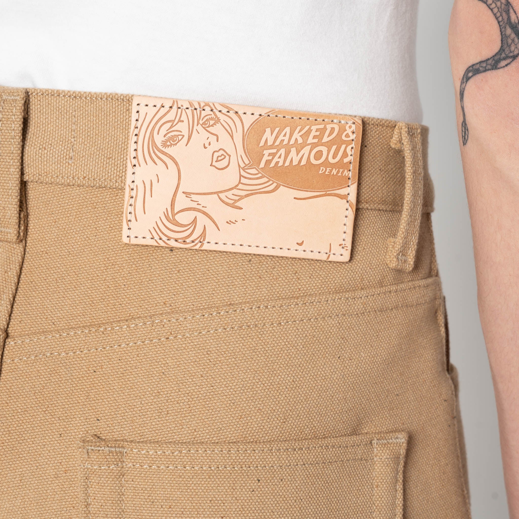 Strong Guy - Fat Fox Selvedge - Brown