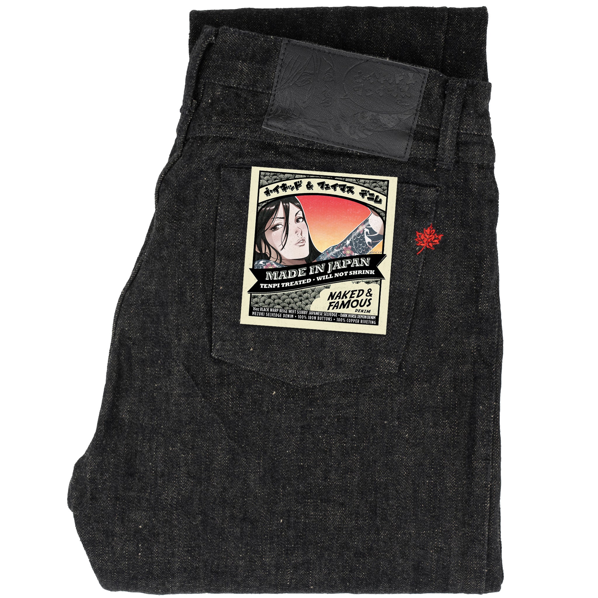 True Guy - MIJ18 - Mezuki Selvedge - Noir