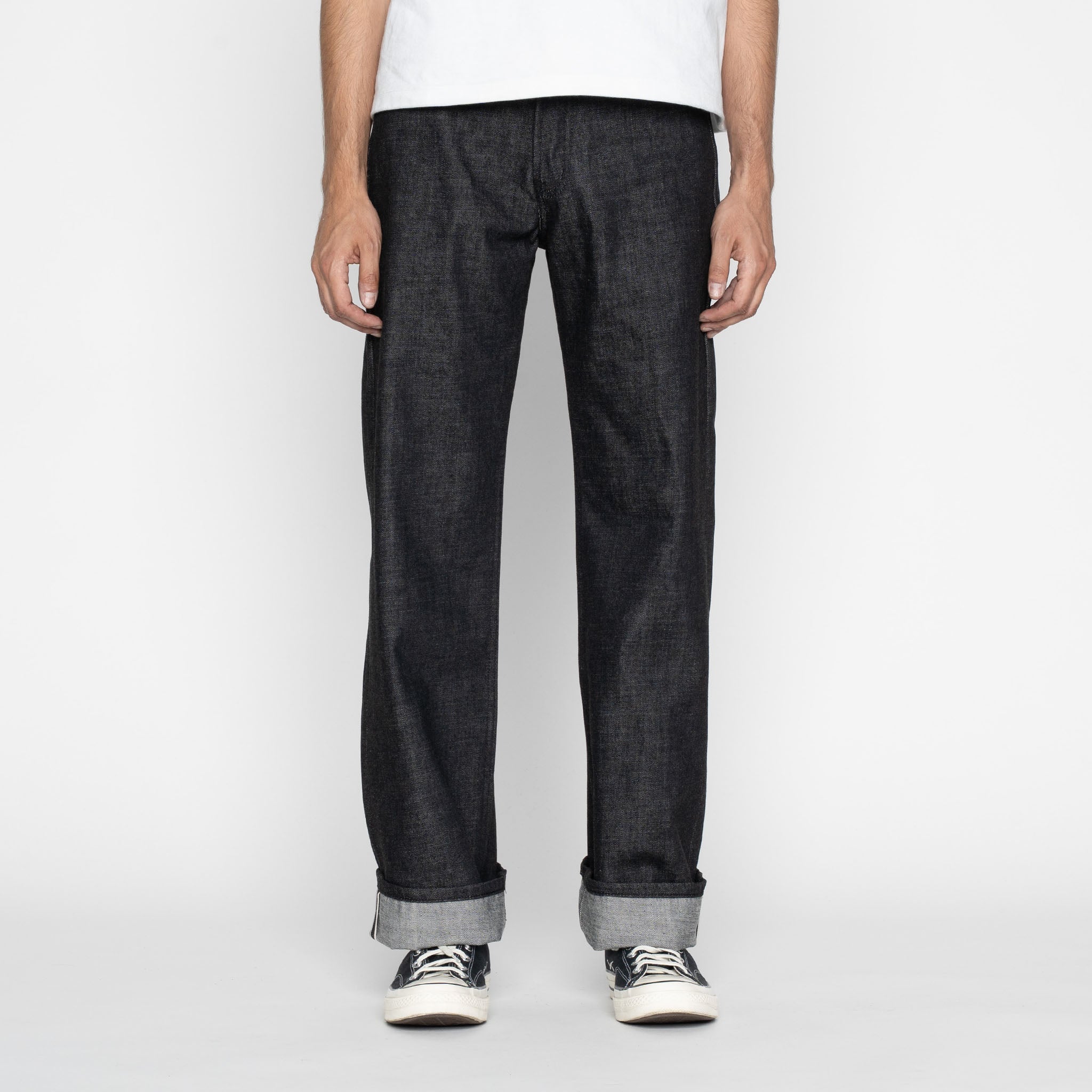 Strong Guy - Laid-Back Black | Naked & Famous Denim