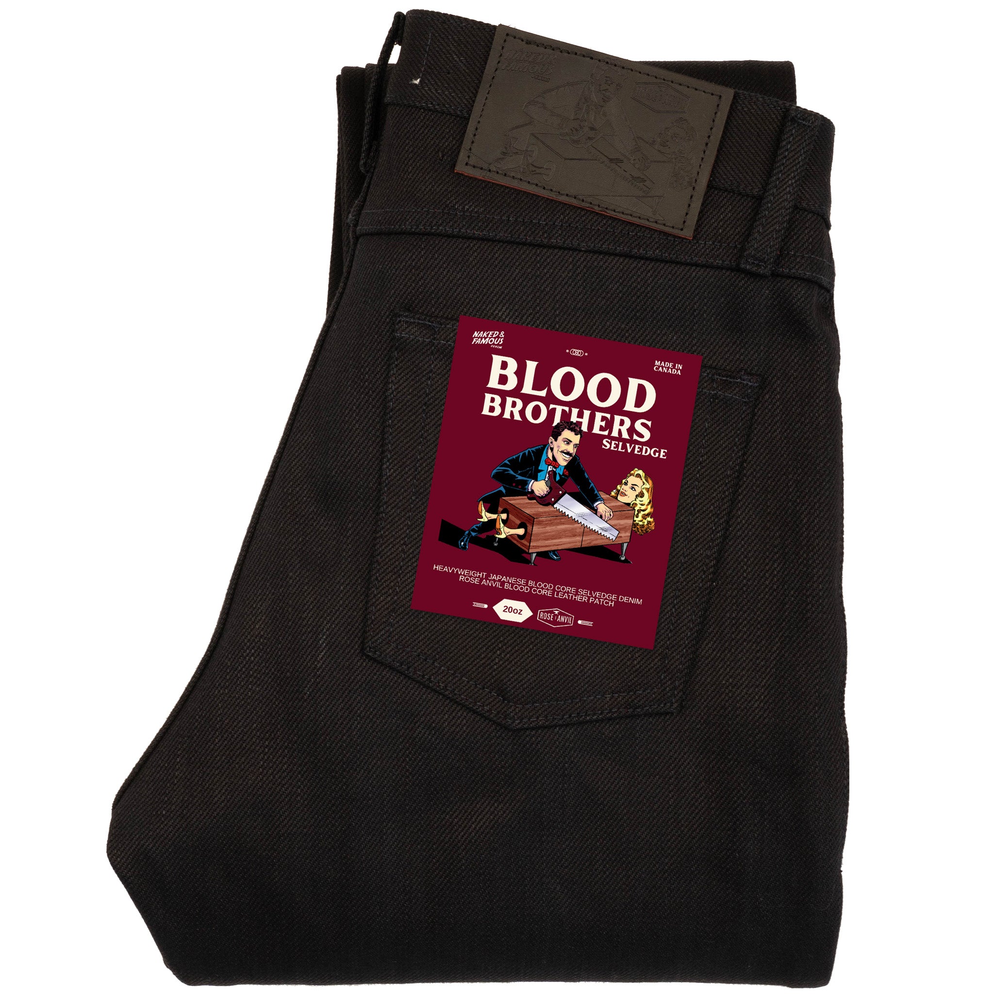 Easy Guy - Blood Brothers Selvedge - Indigo x Black
