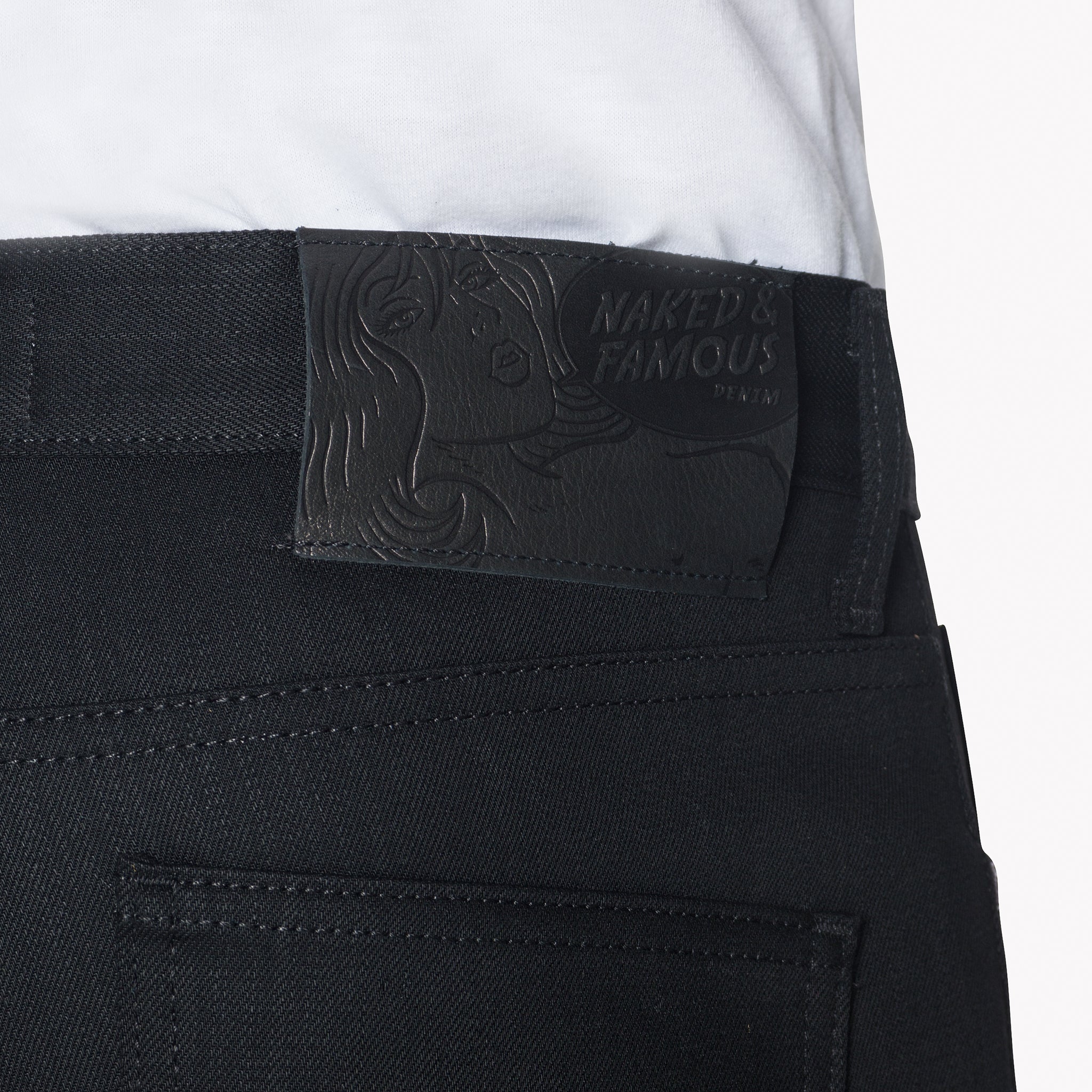 Super Guy - Black Cashmere by Naked & Famous Denim