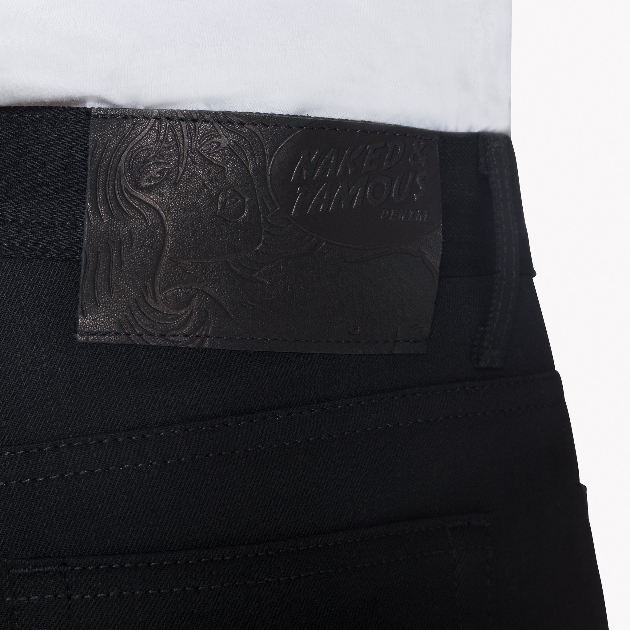 Weird Guy - Black Cashmere by Naked & Famous Denim