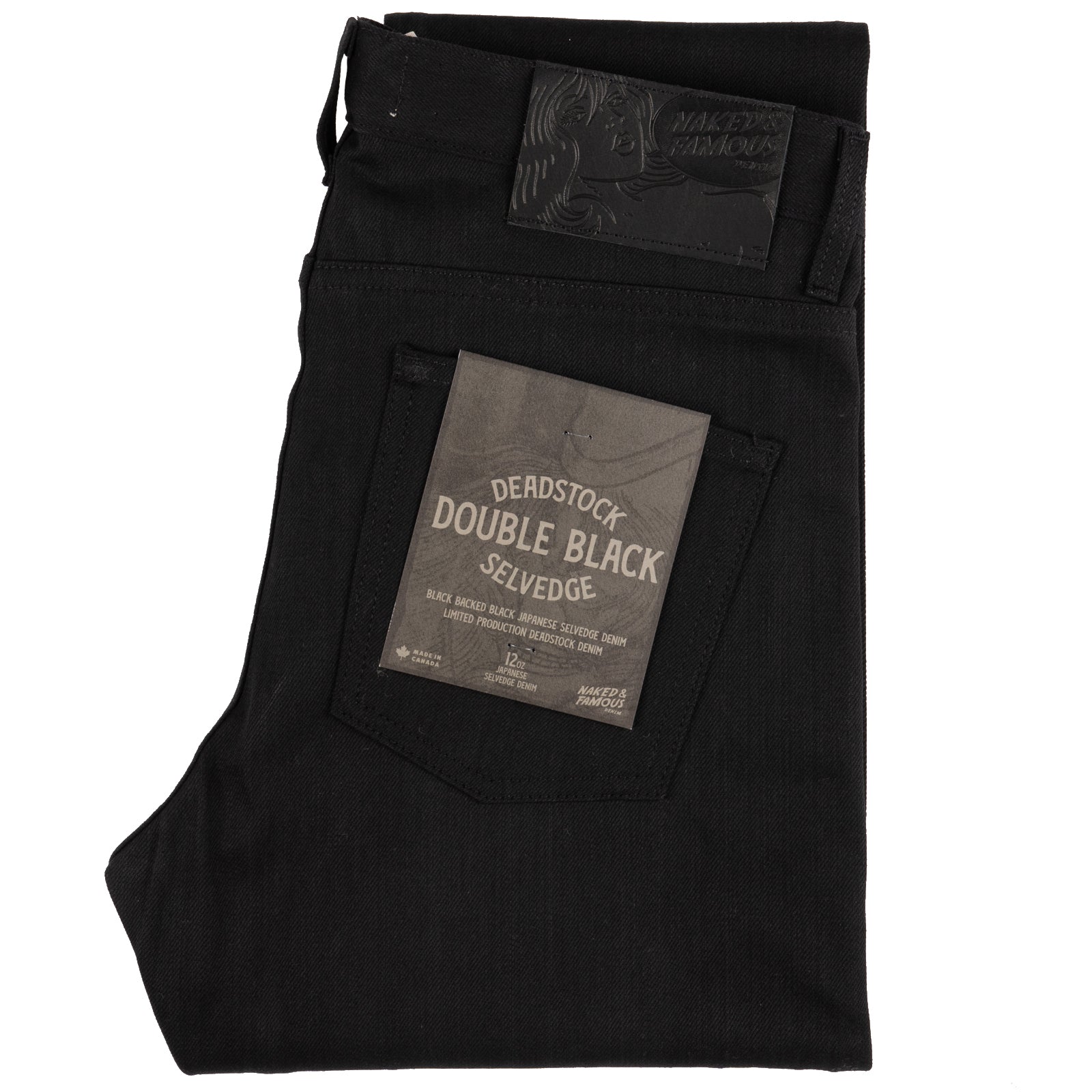 Super Guy - Deadstock Double Black Selvedge by Naked & Famous Denim