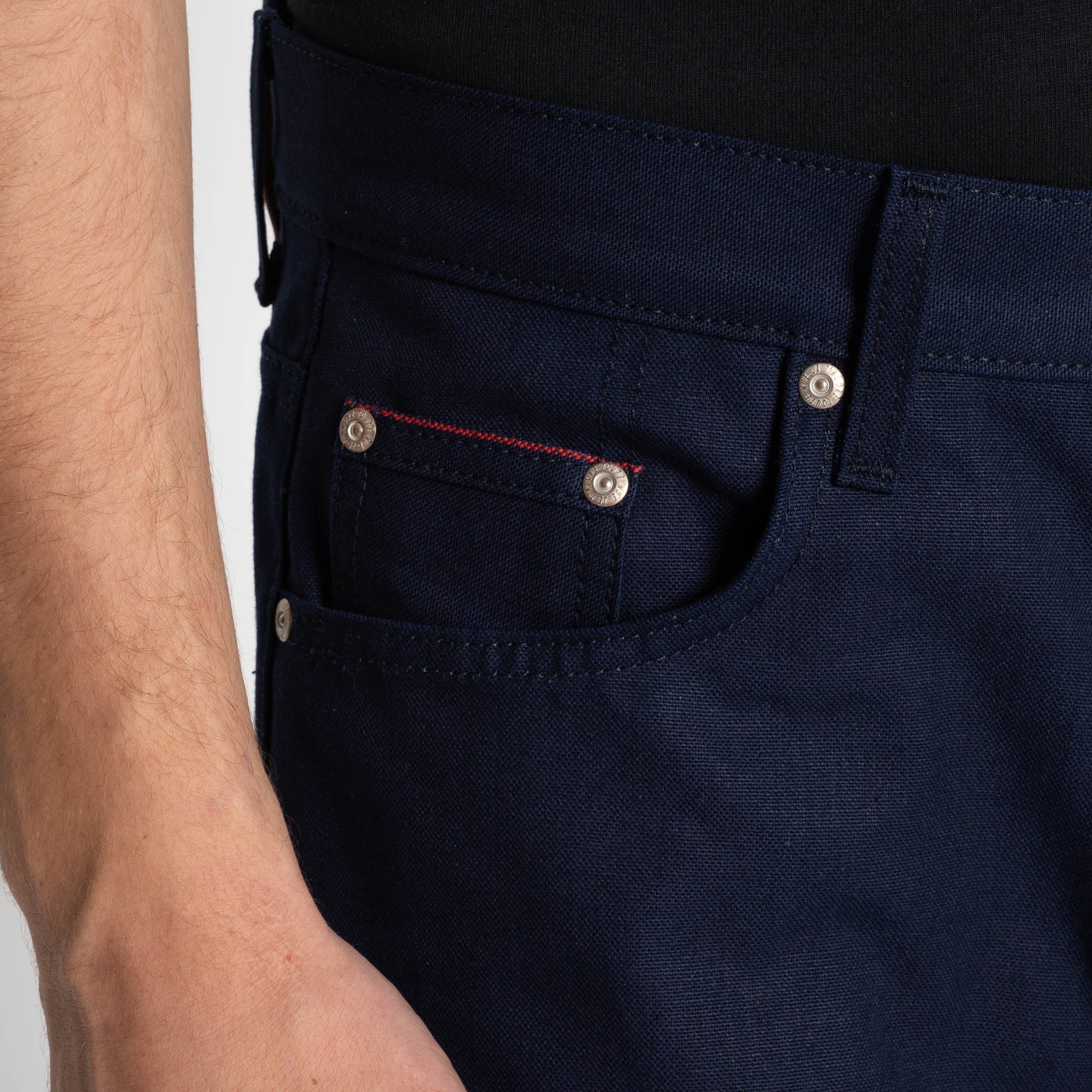 Strong Guy - Indigo Duck Canvas Selvedge by Naked & Famous Denim