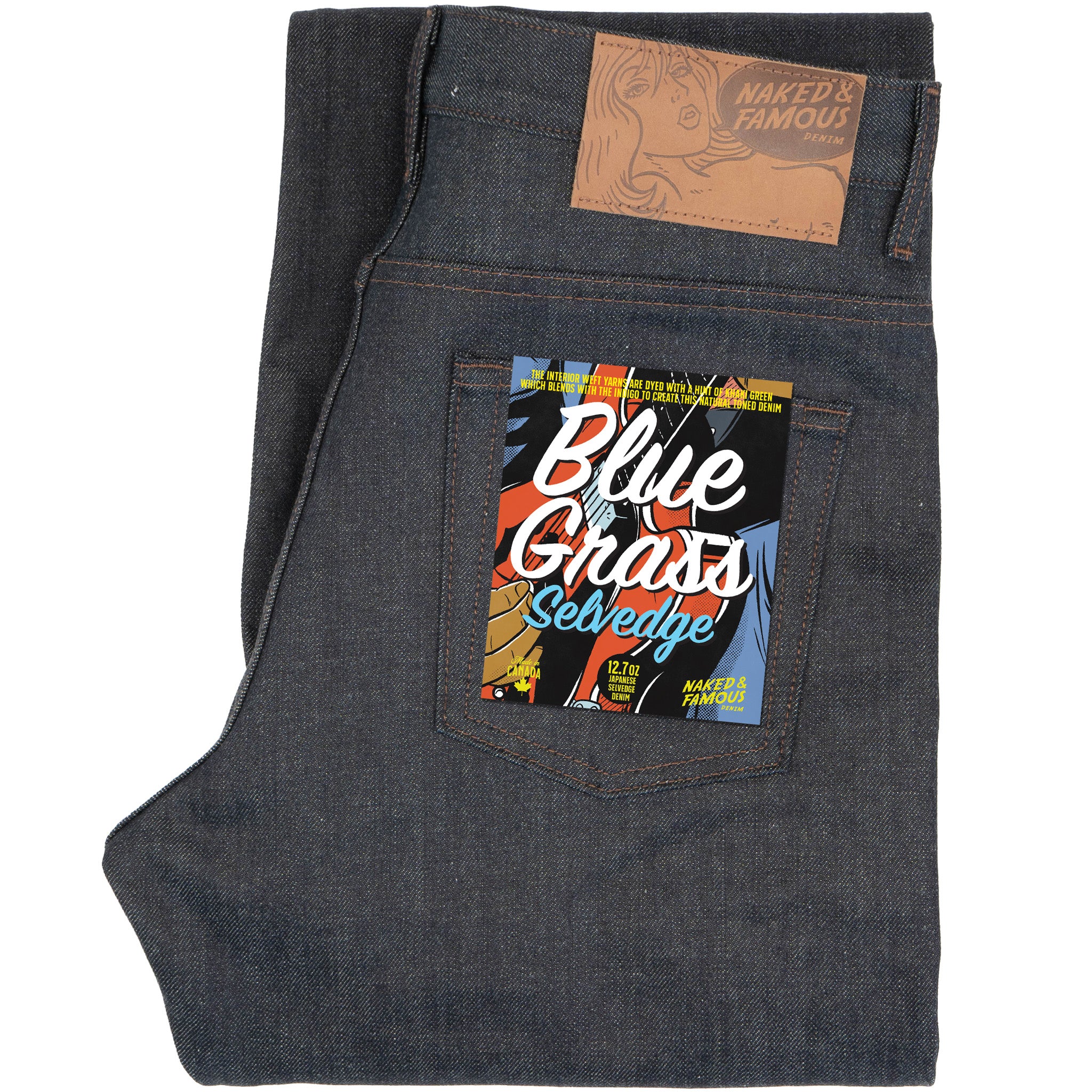 Groovy Guy - Blue Grass Selvedge by Naked & Famous Denim