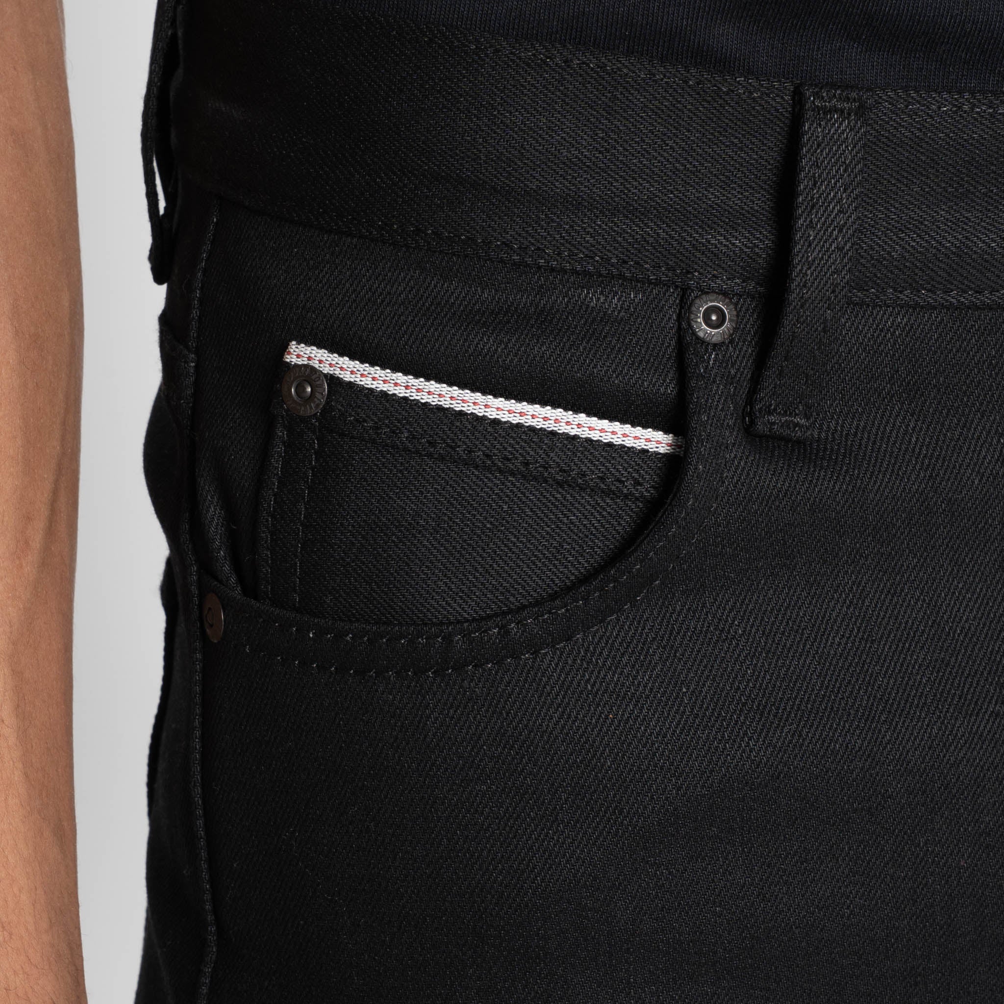 Super Guy - Black Cobra Stretch Selvedge