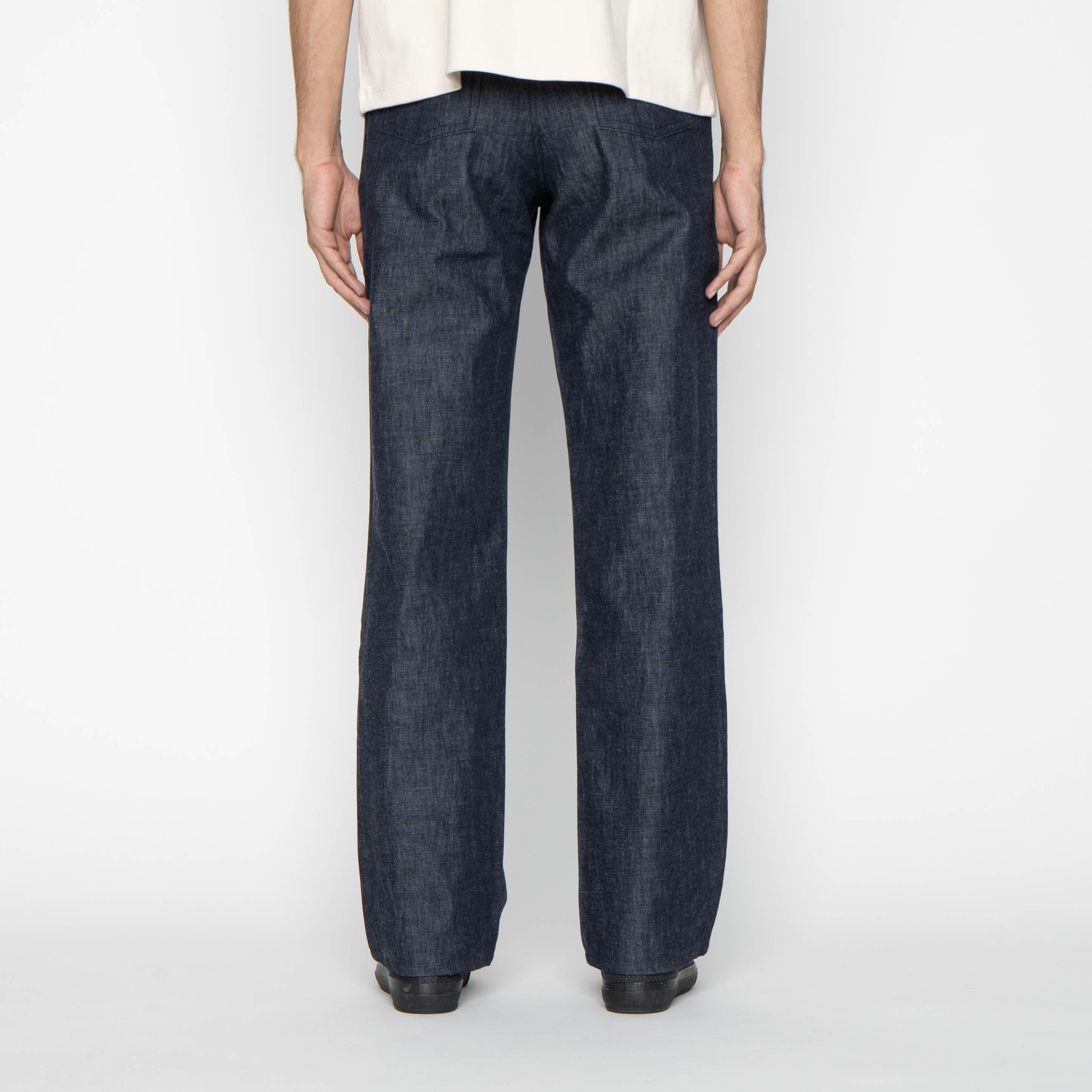 Pleated Trouser - 10oz Rinsed Denim - Indigo
