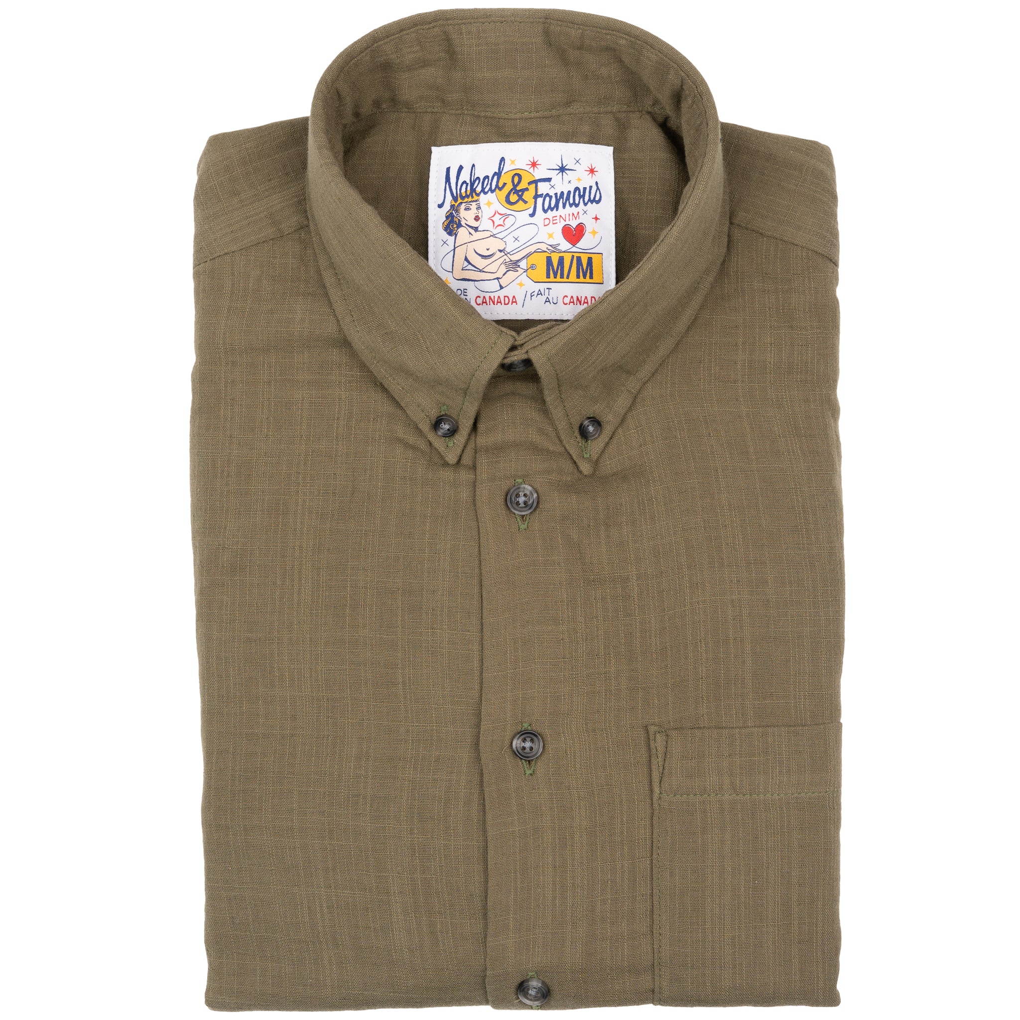 Easy Shirt - Double Weave Slub Gauze - Juniper