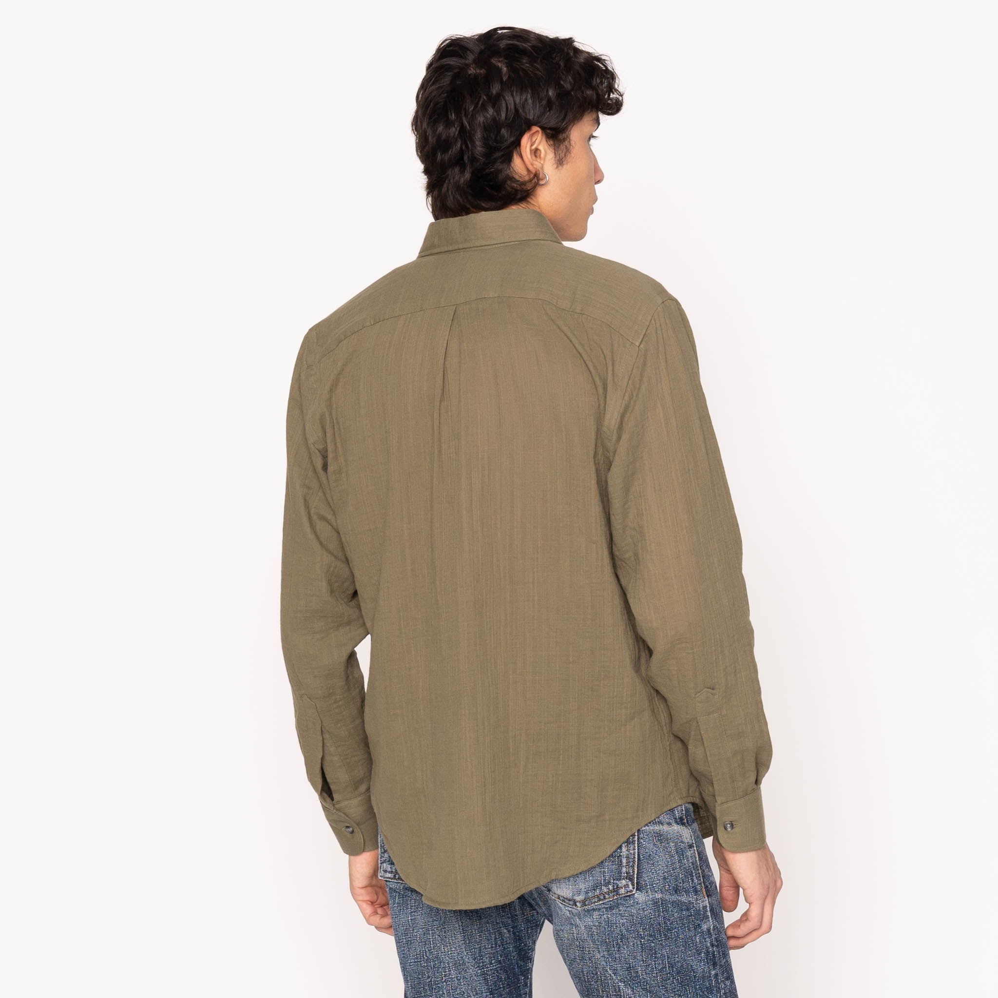 Easy Shirt - Double Weave Slub Gauze - Juniper
