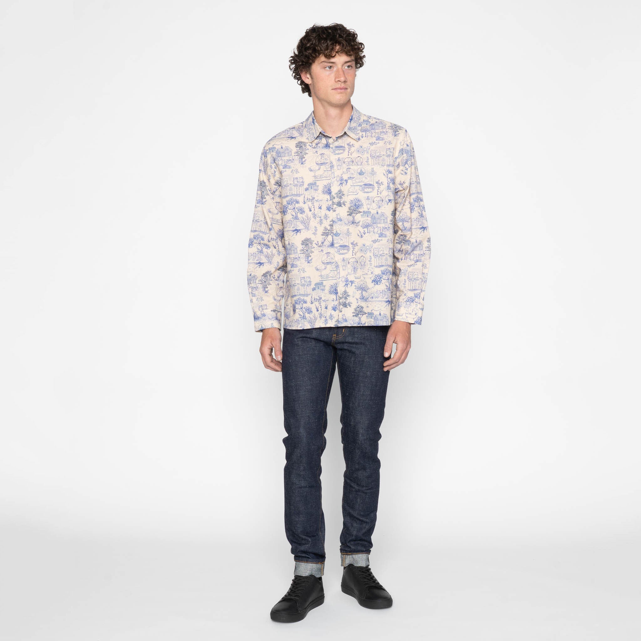 True Shirt - Selvedge Chambray - Yellow