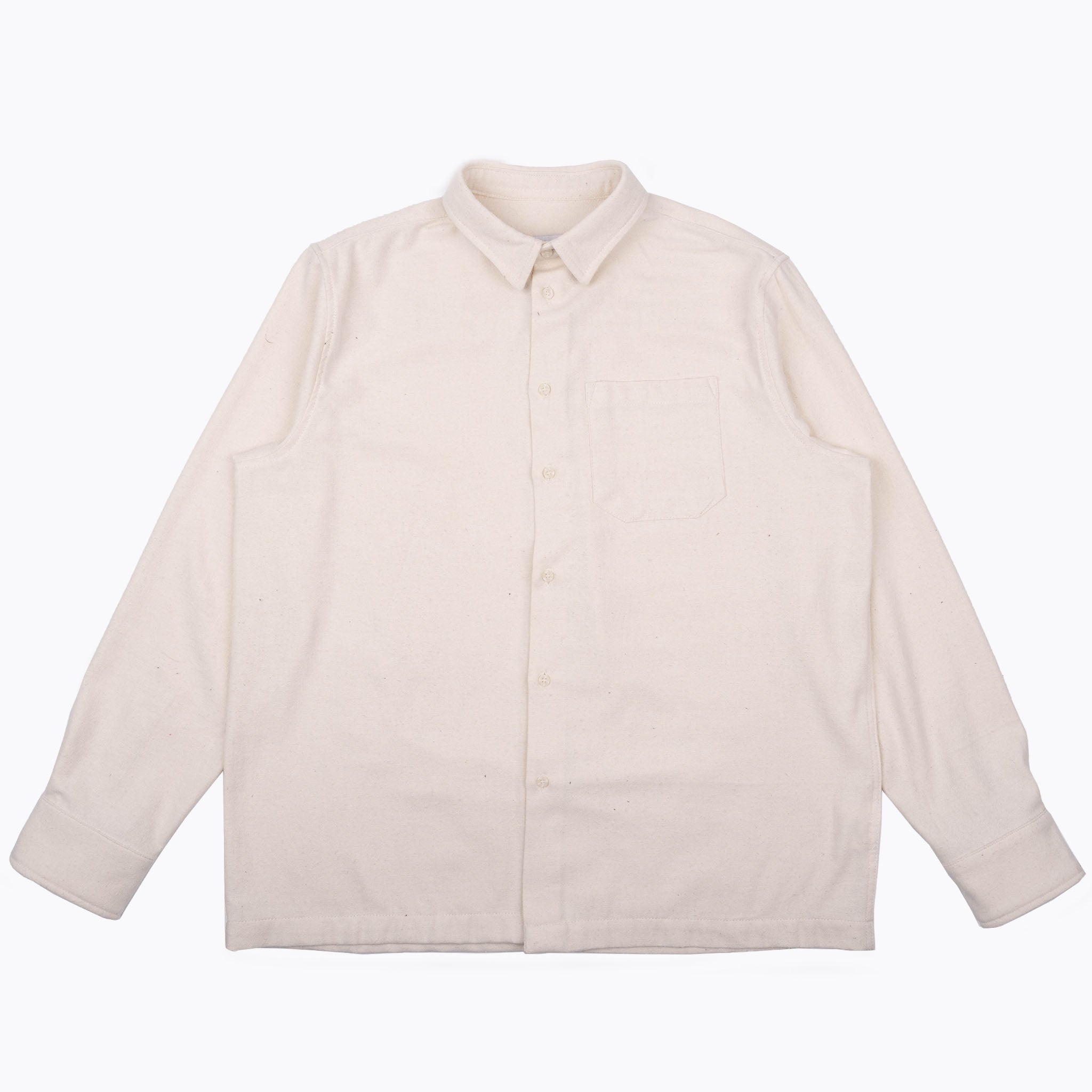 True Shirt - Silk Blend Twill - White by Naked & Famous Denim