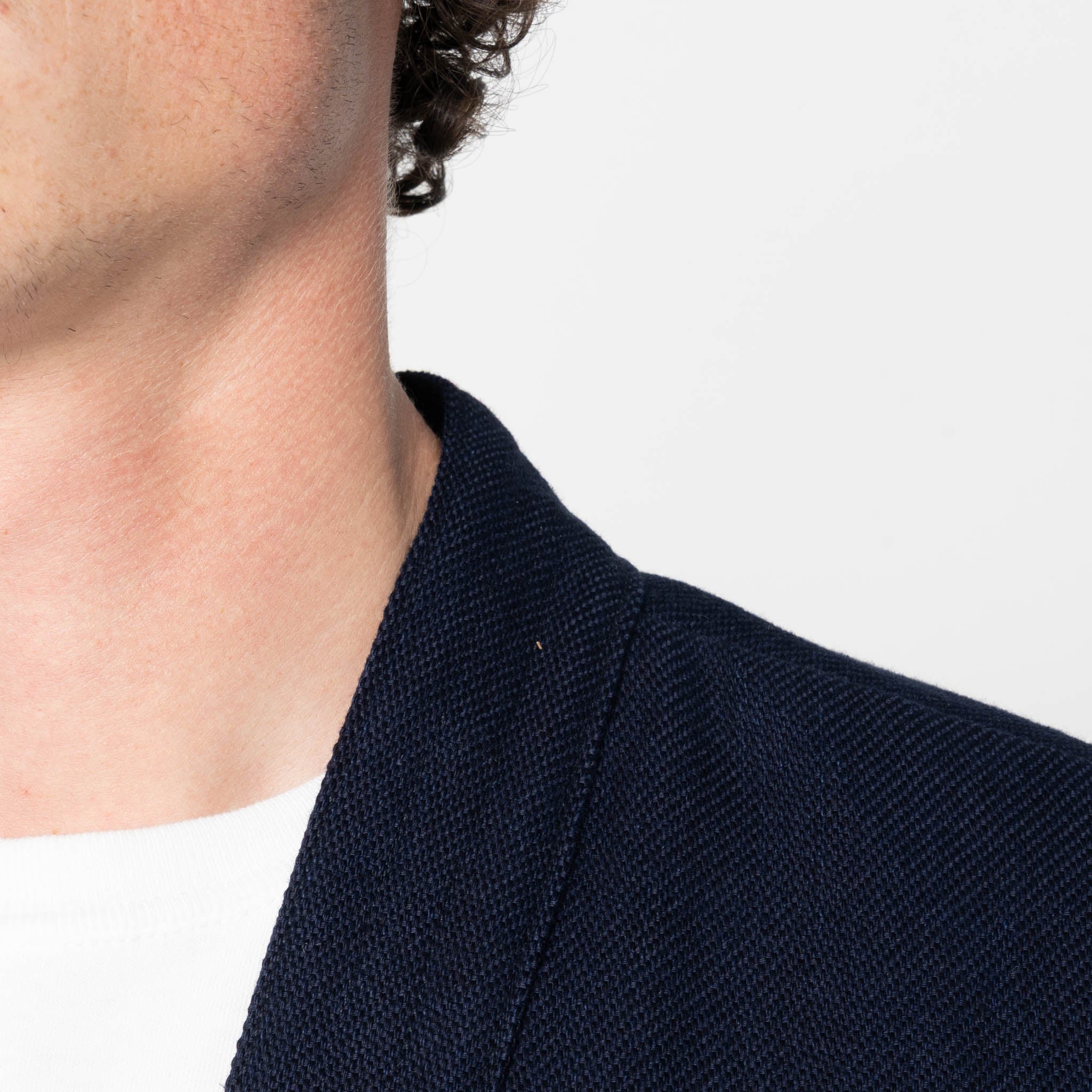 Kimono Shirt - Maekake Dobby - Indigo by Naked & Famous Denim