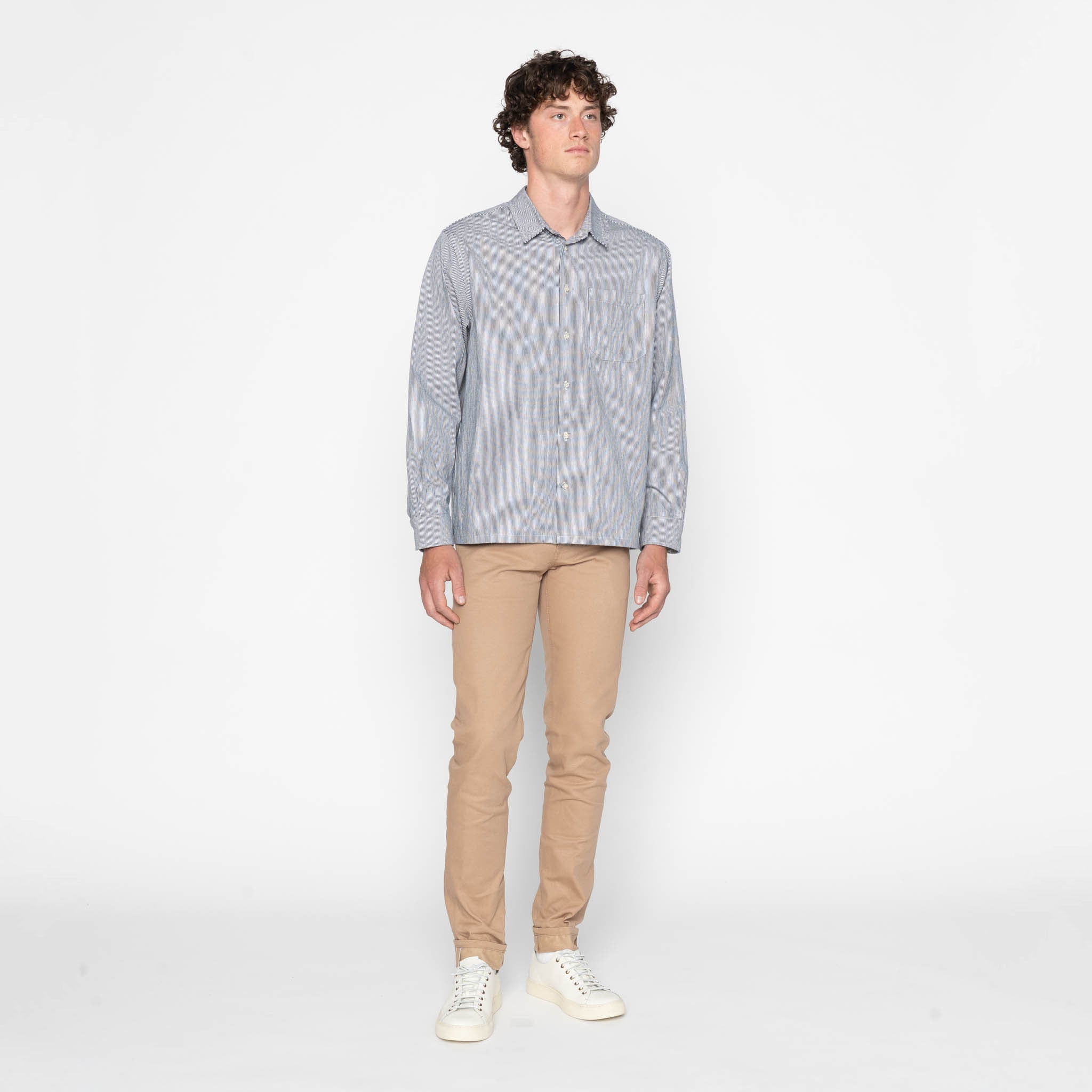 True Shirt - Organic Hickory - Indigo by Naked & Famous Denim