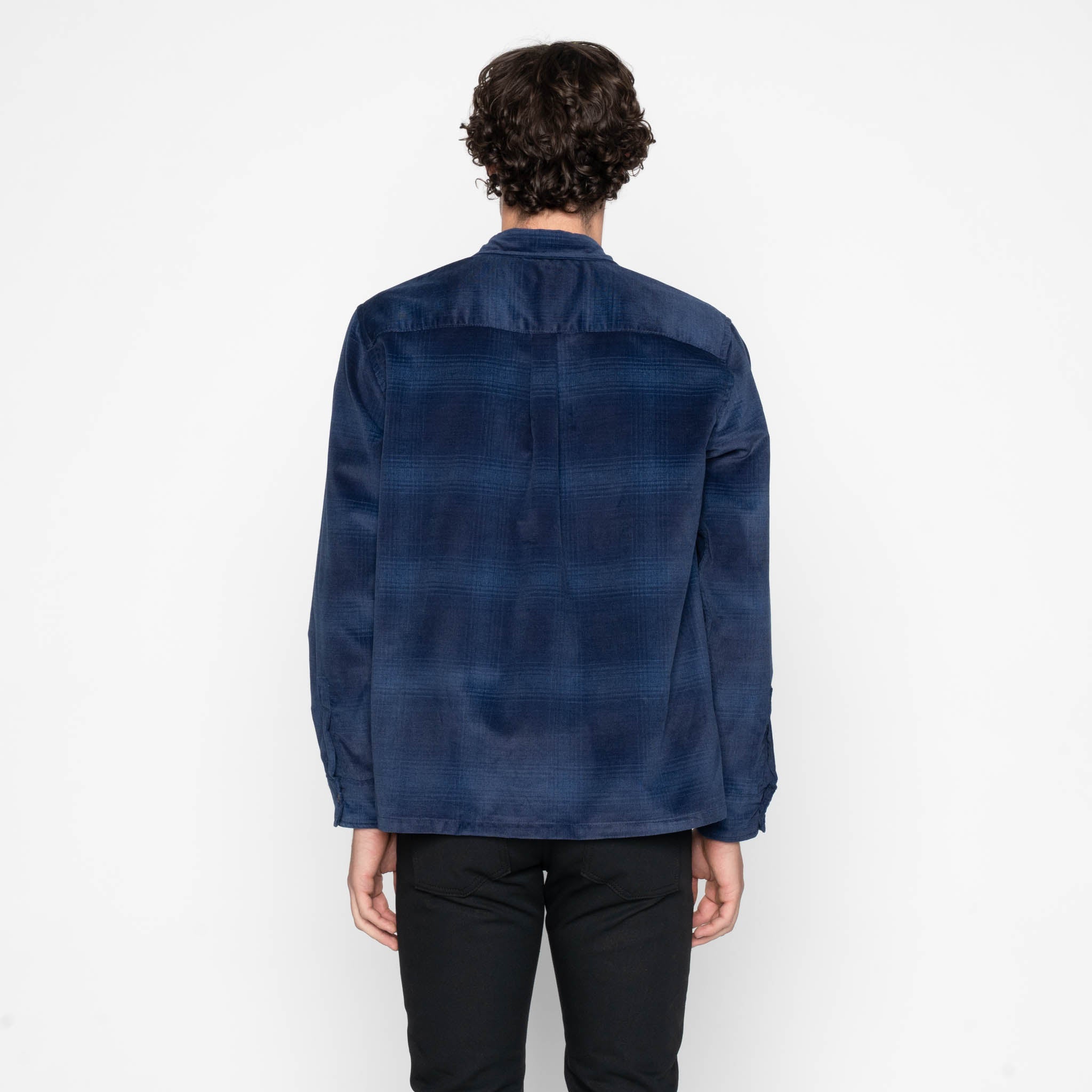 True Shirt - Indigo Corduroy - Indigo by Naked & Famous Denim