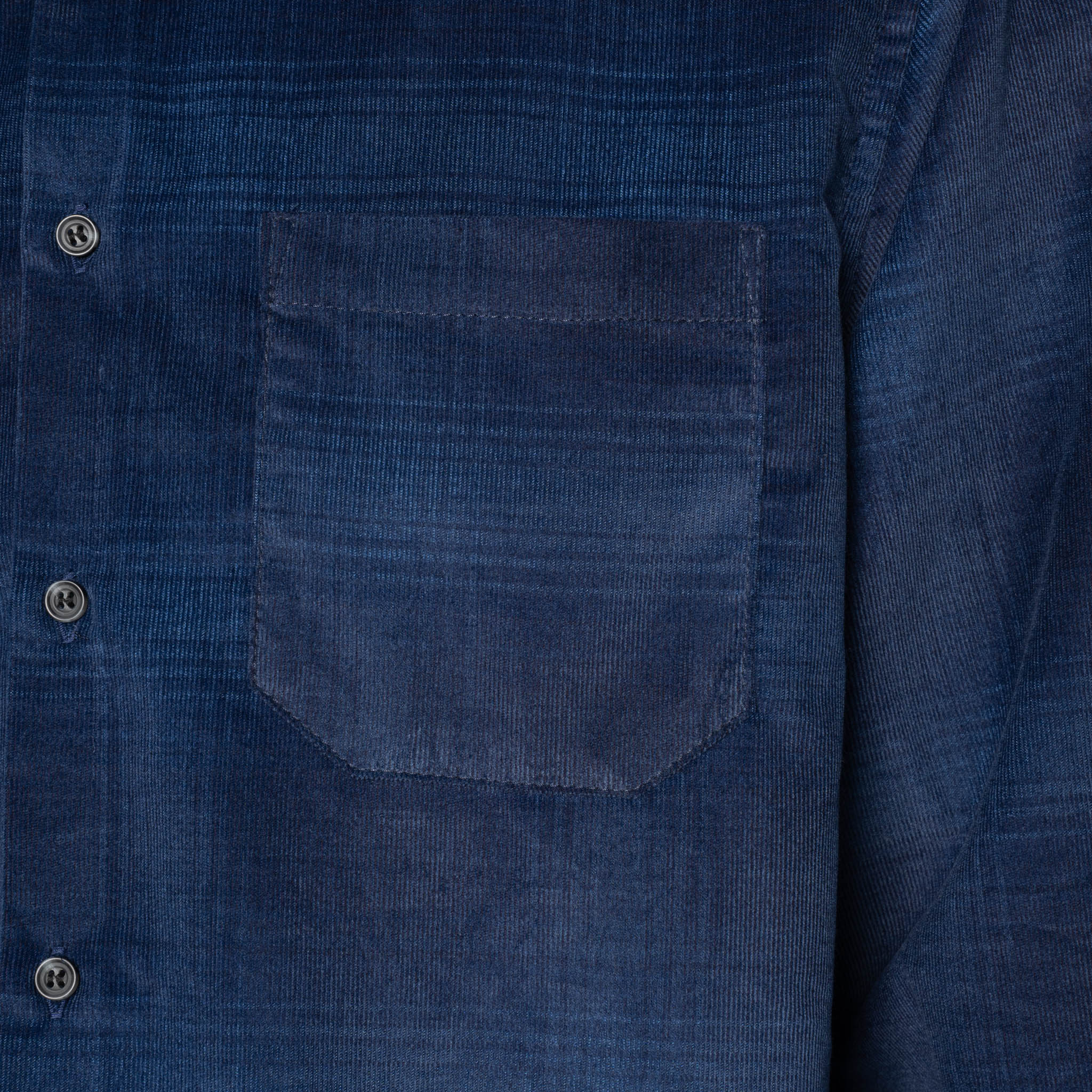 True Shirt - Indigo Corduroy - Indigo by Naked & Famous Denim
